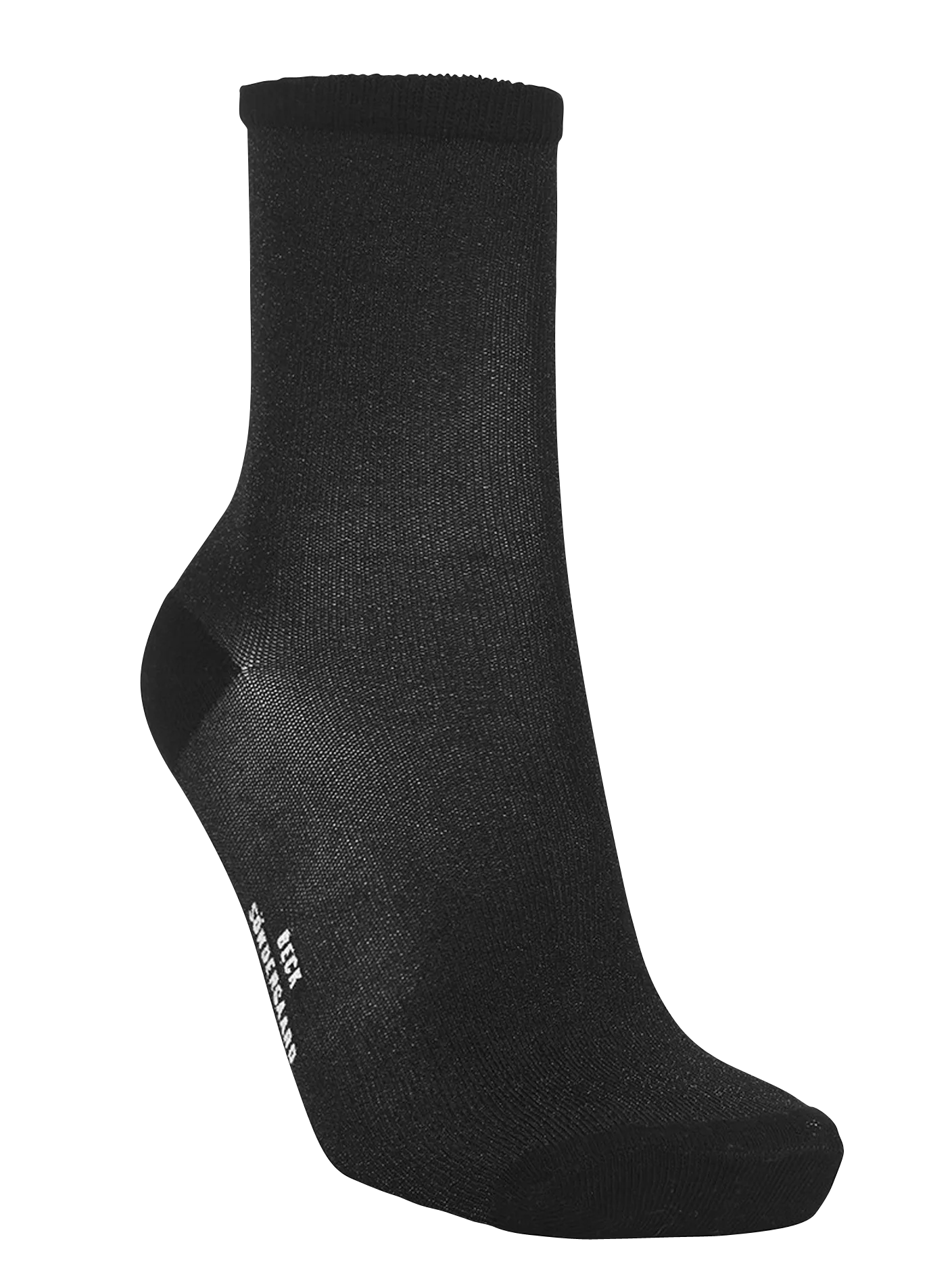Chaussettes en maille métallisée Noir