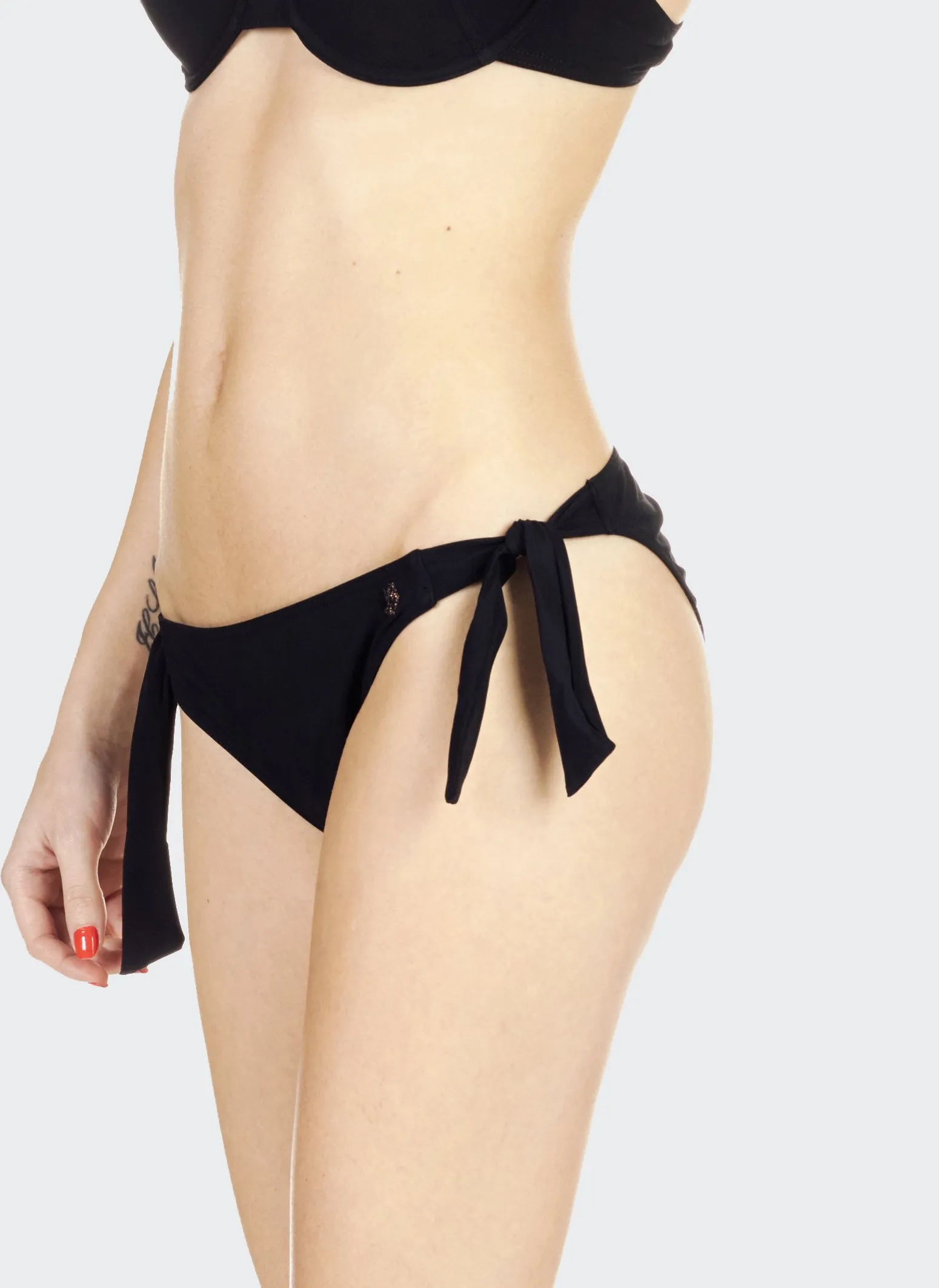 Culotte de bain à nouer Noir MENDA