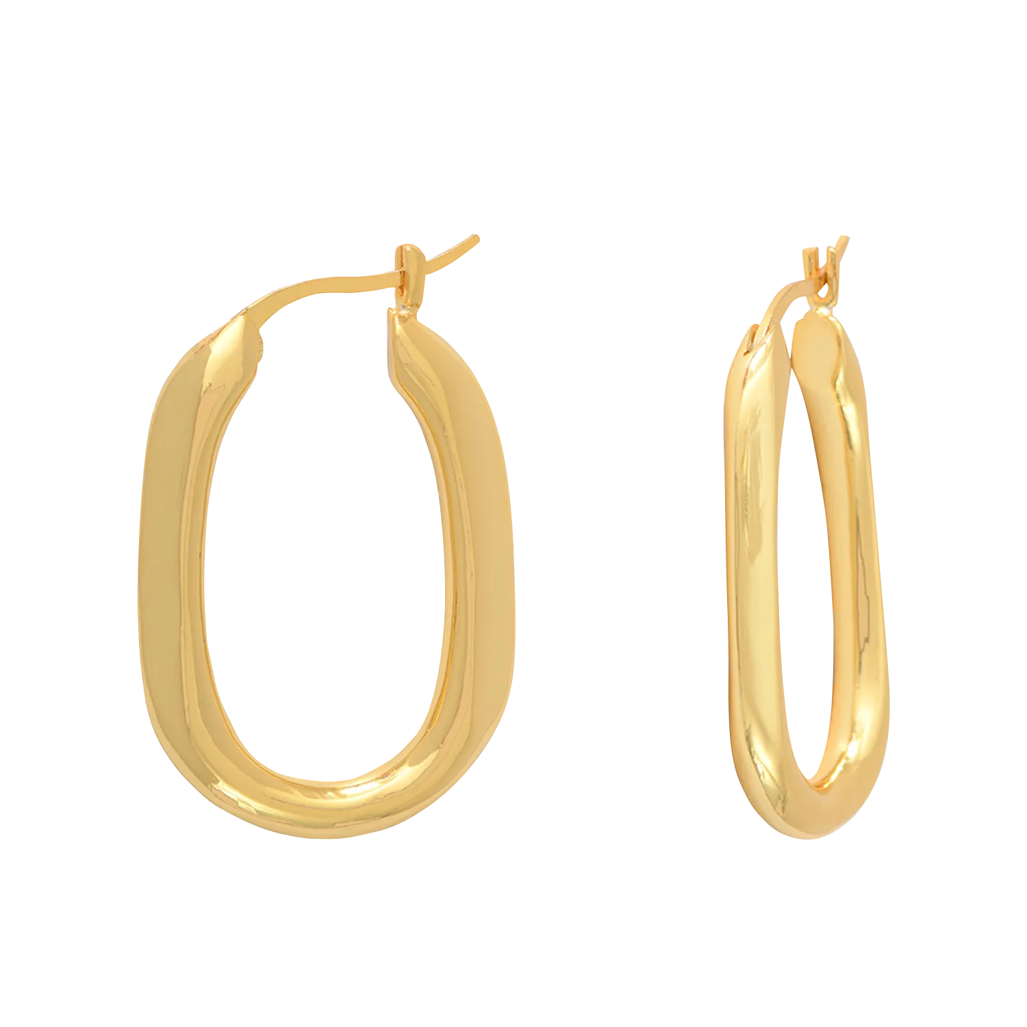 Créoles en laiton doré Doré GABRIEL