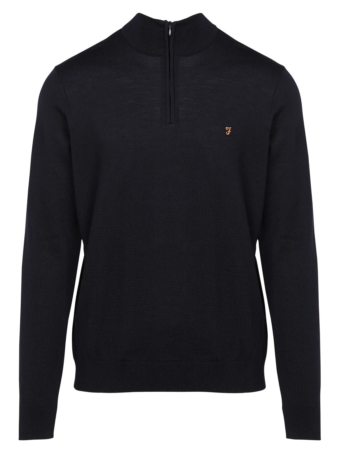 Pull col camionneur en laine regular fit Bleu REDCHURCH