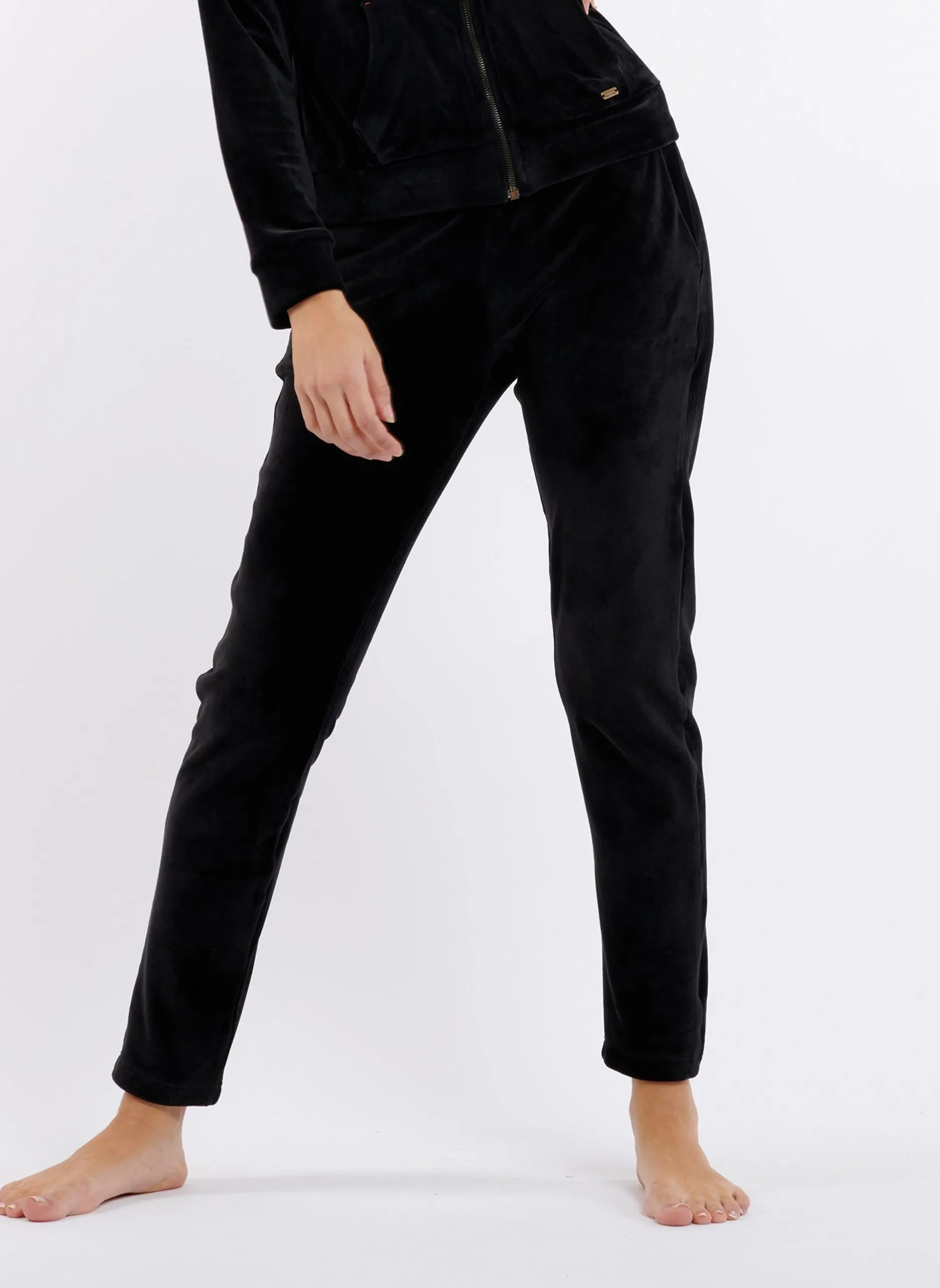 Pantalon de jogging en velours Noir KEENAN SEALAKE
