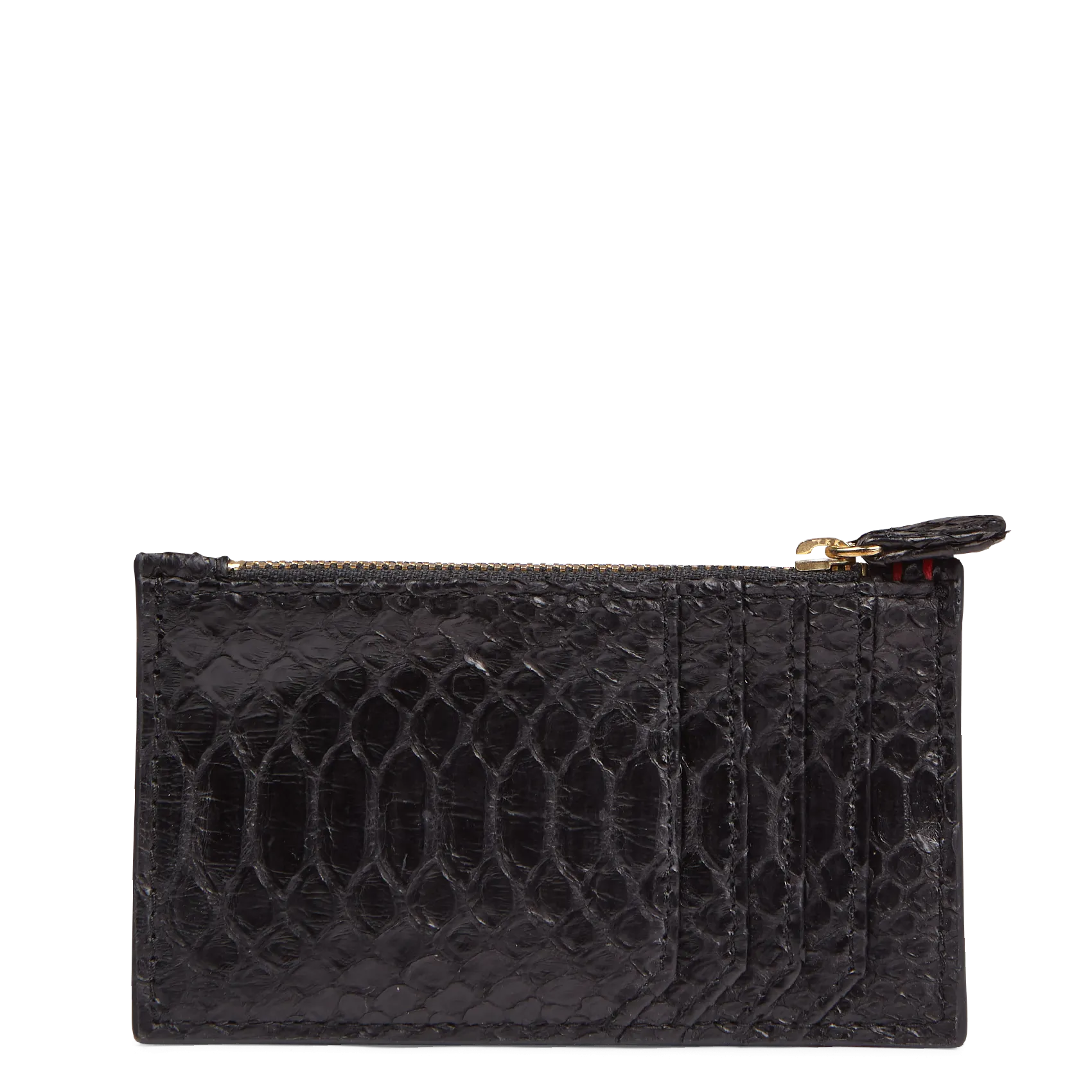 Porte-carte en python Noir HELENA