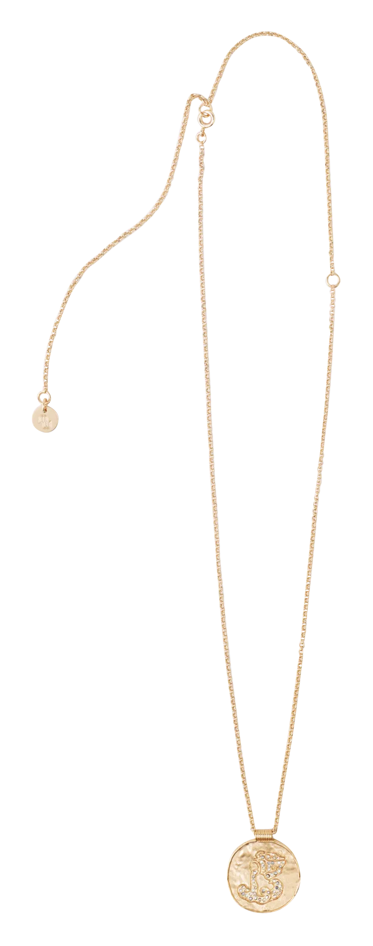 Collier à médaille signe astrologique Doré