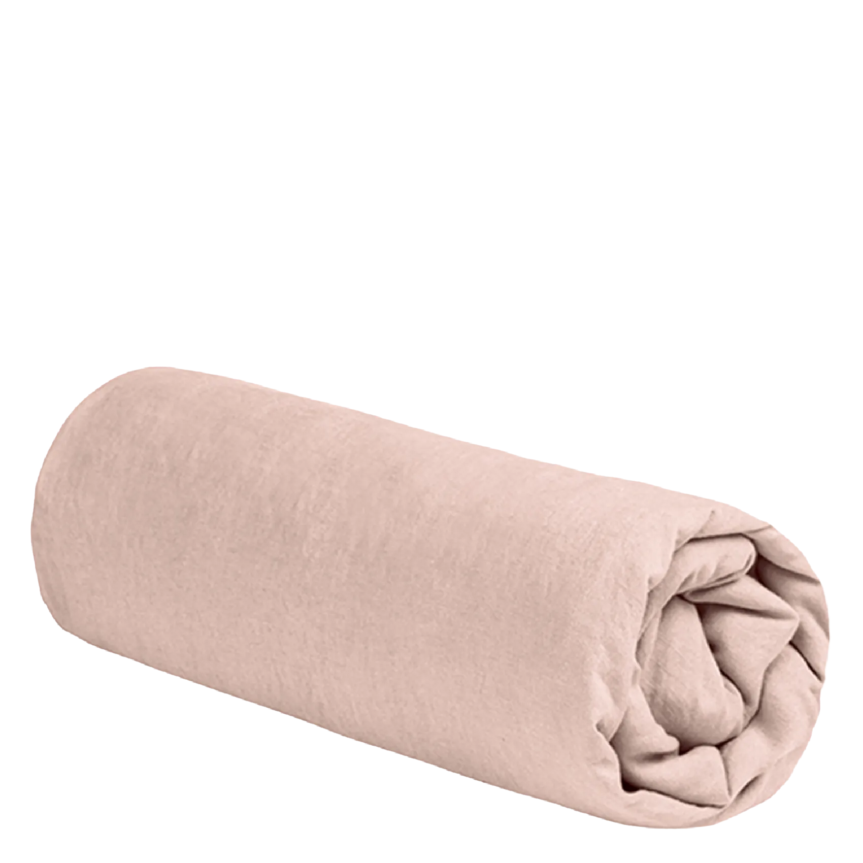Drap-housse en lin lavé Rose DH LIN
