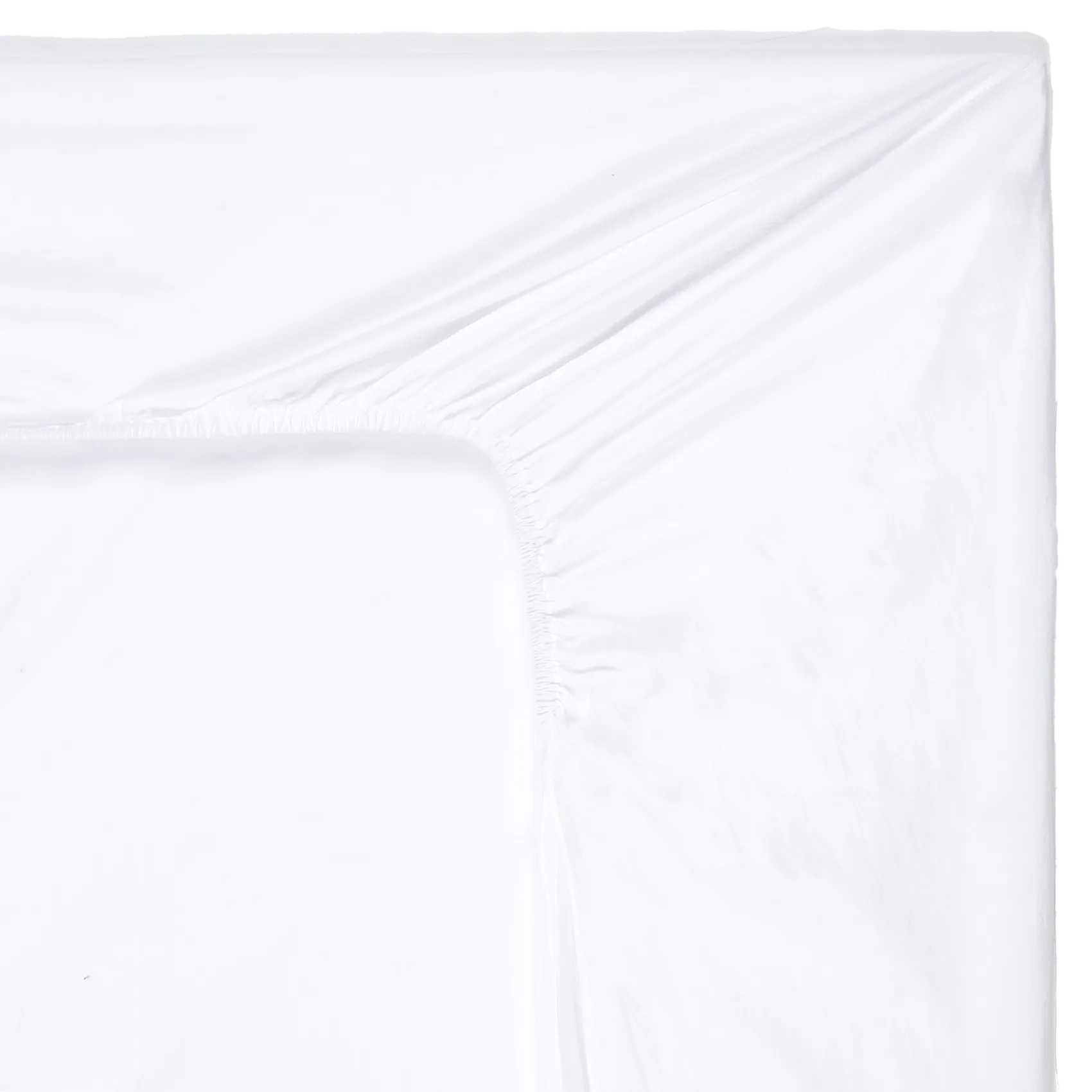 Drap-housse en coton biologique Blanc DH GAZE