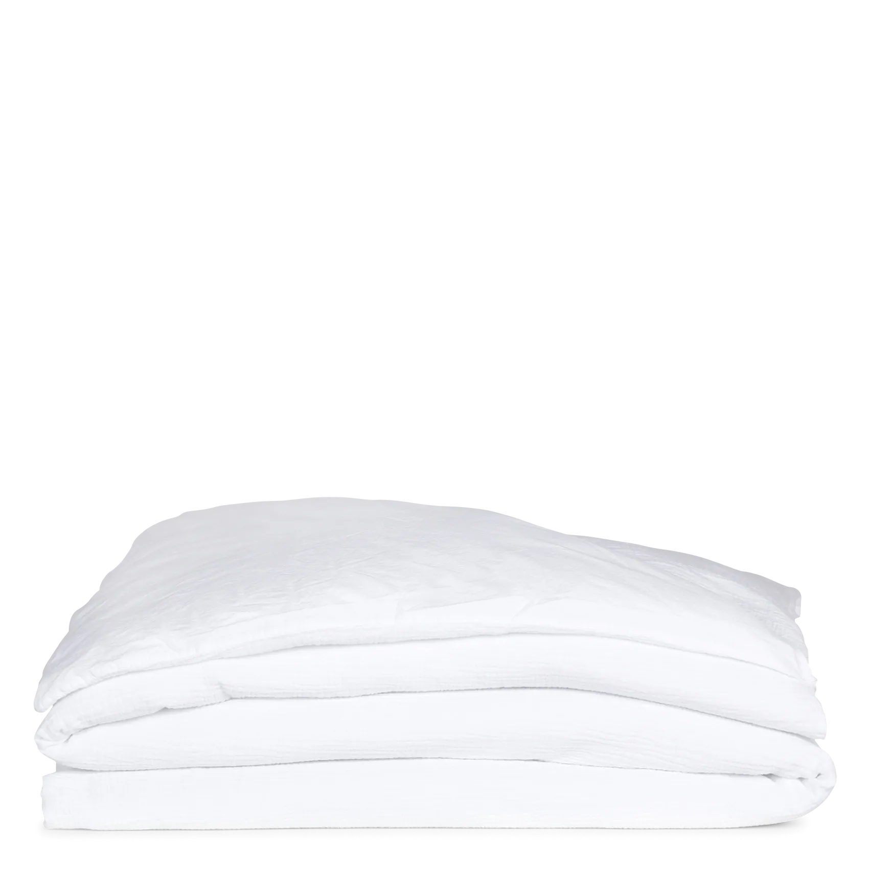 Housse de couette en coton biologique Blanc HC GAZE