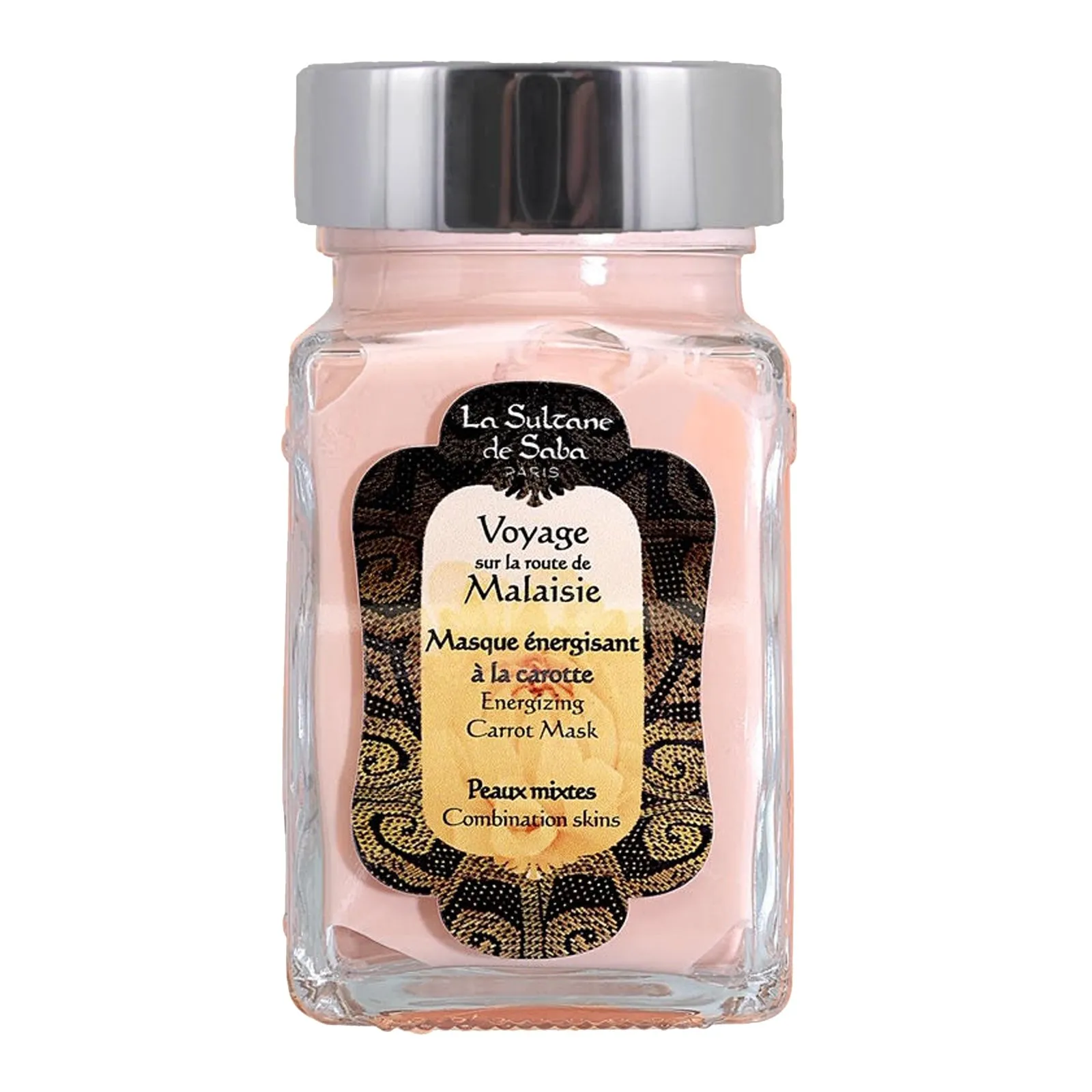 Masque énergisant à la carotte