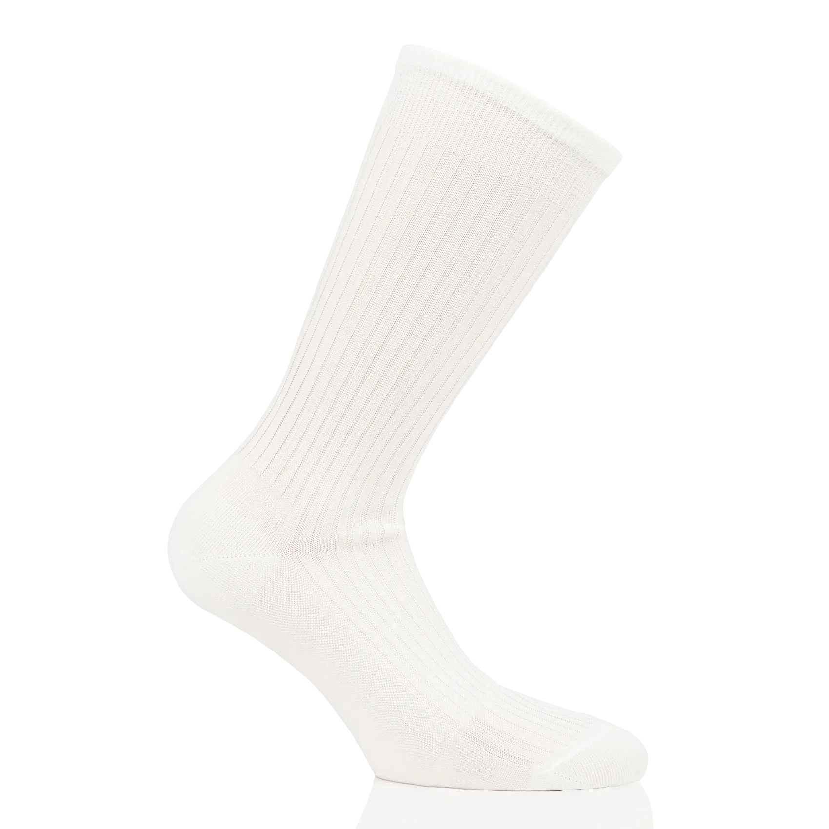 Chaussettes en coton Beige