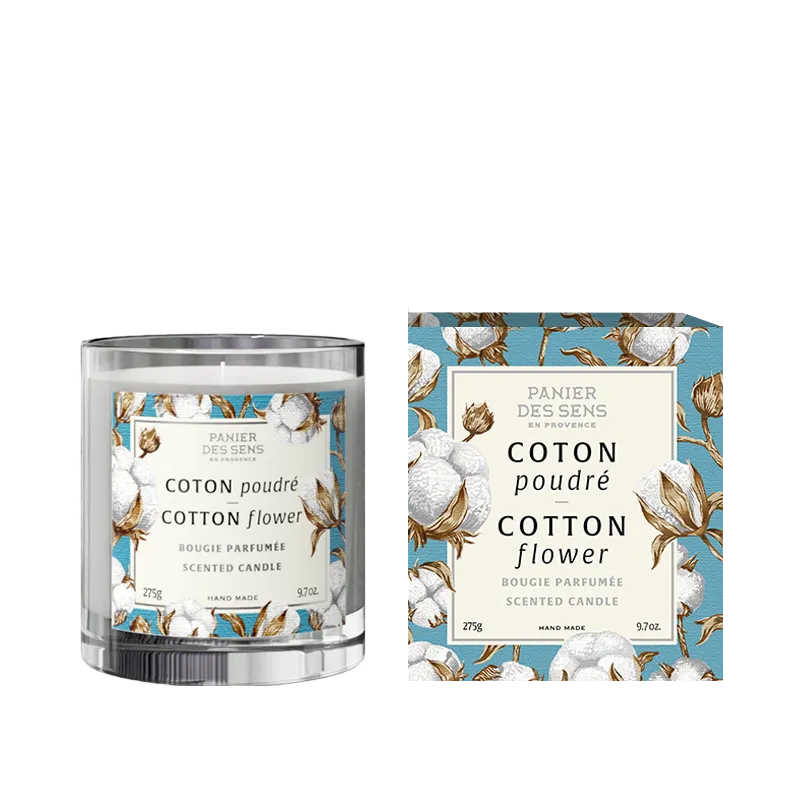 BOUGIE PARFUMÉE | COTON POUDRÉ