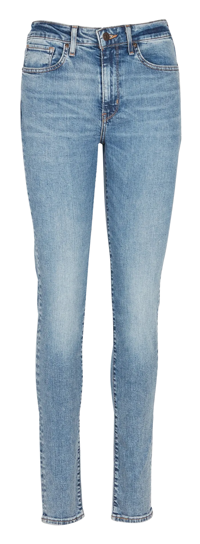 Jean skinny en coton Jean Délavé 721 HIGH RISE SKINNY