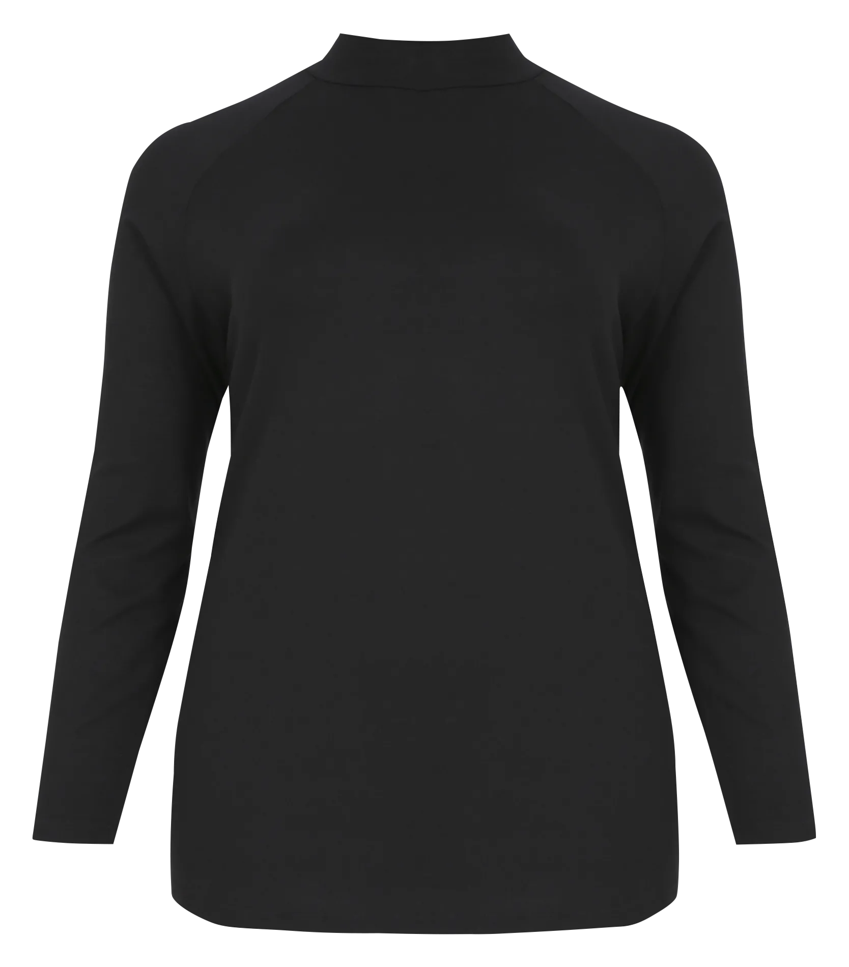 T-shirt col montant Noir