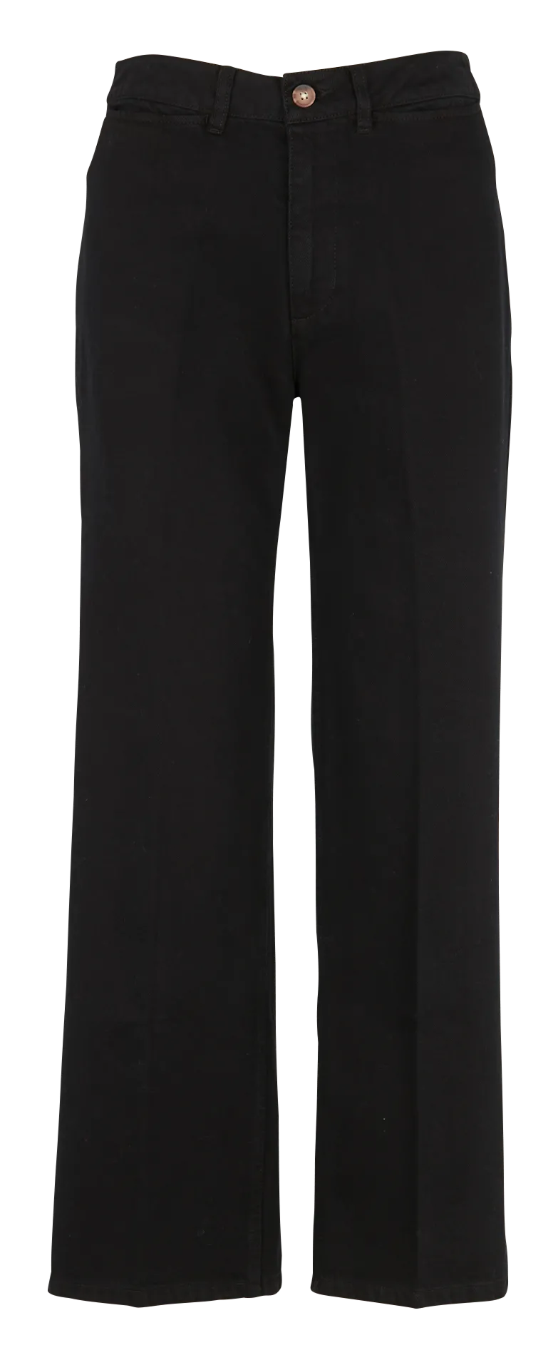 Jean bootcut en coton Noir SWANN