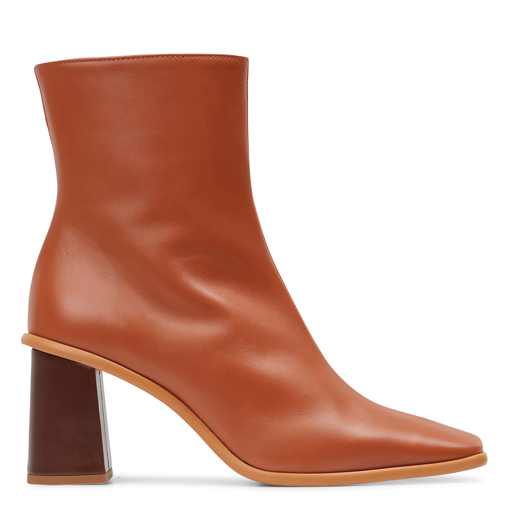 Bottines en cuir Marron WEST CAPE VINTAGE