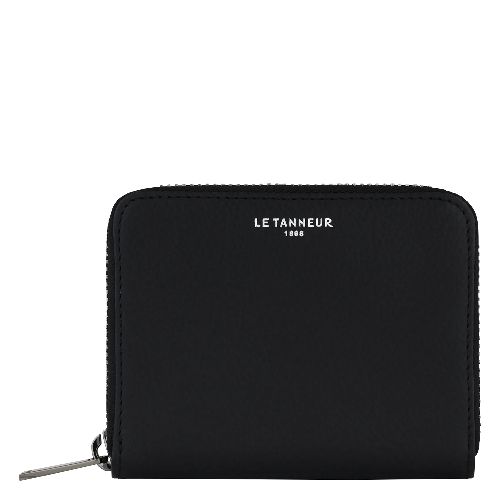 Porte-monnaie en cuir Noir EMILIE