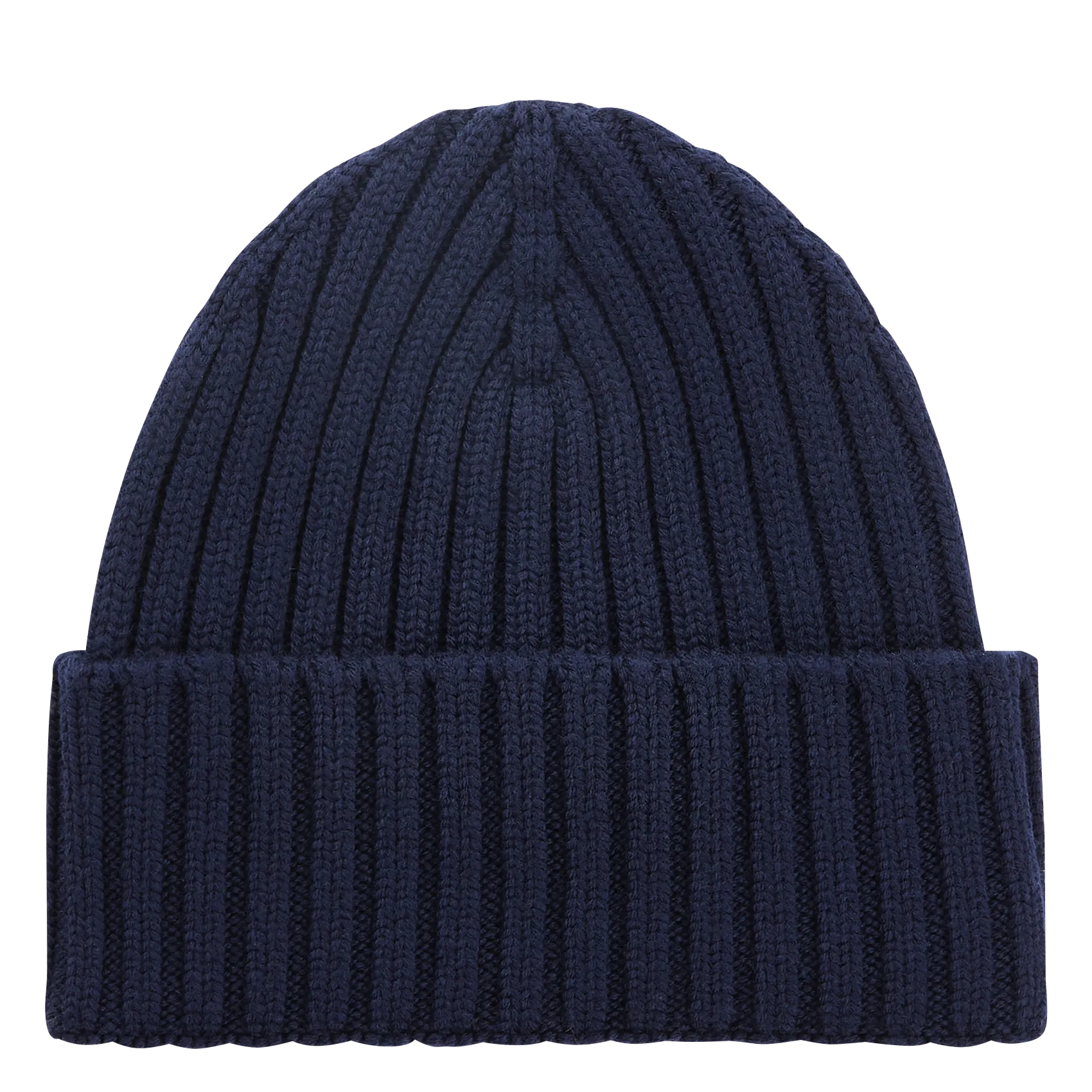 Bonnet en laine mérinos Bleu