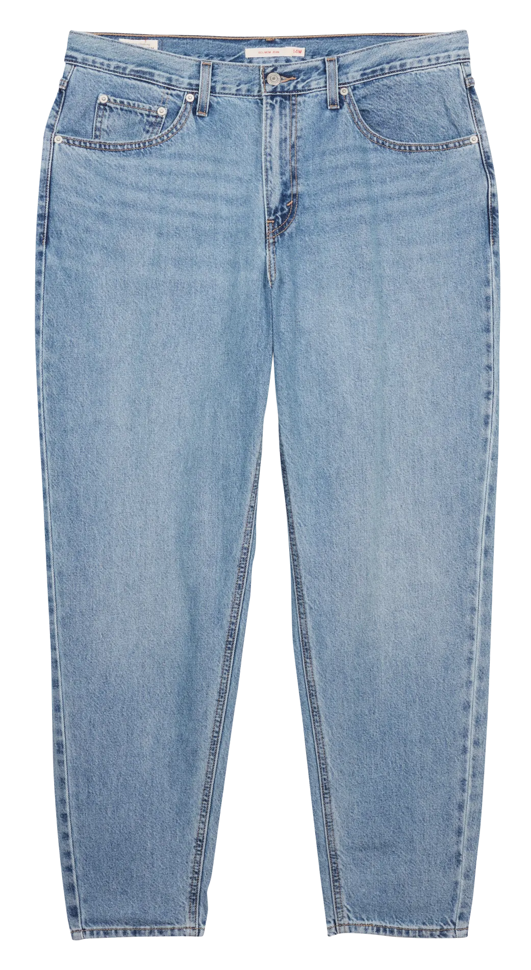 Jean mom-fit en coton Jean Délavé PLUS 80S MOM JEAN