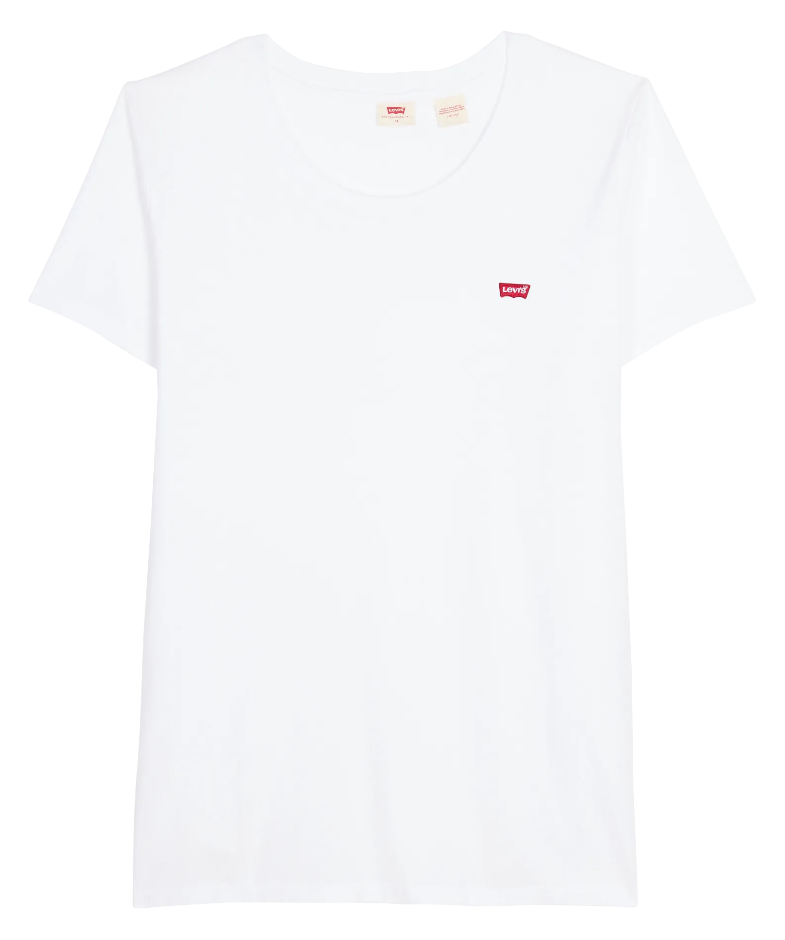 Tee-shirt col rond en coton Beige PL THE PERFECT TEE
