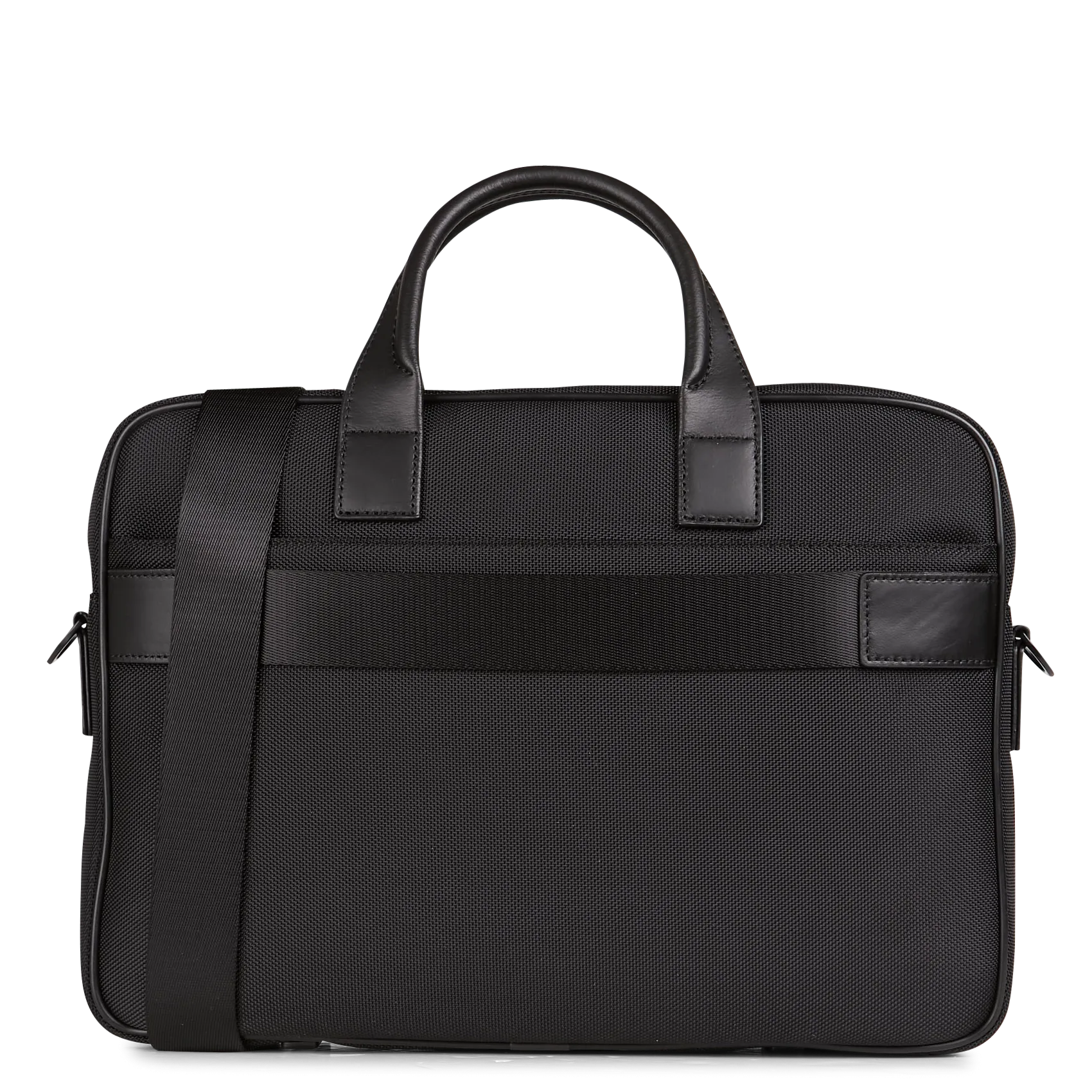 Sac ordinateur en toile Noir