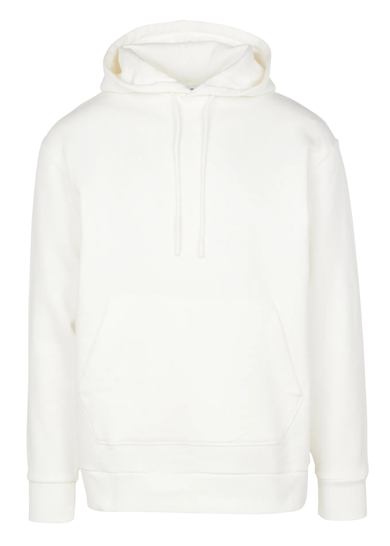 Sweat à capuche en coton Beige