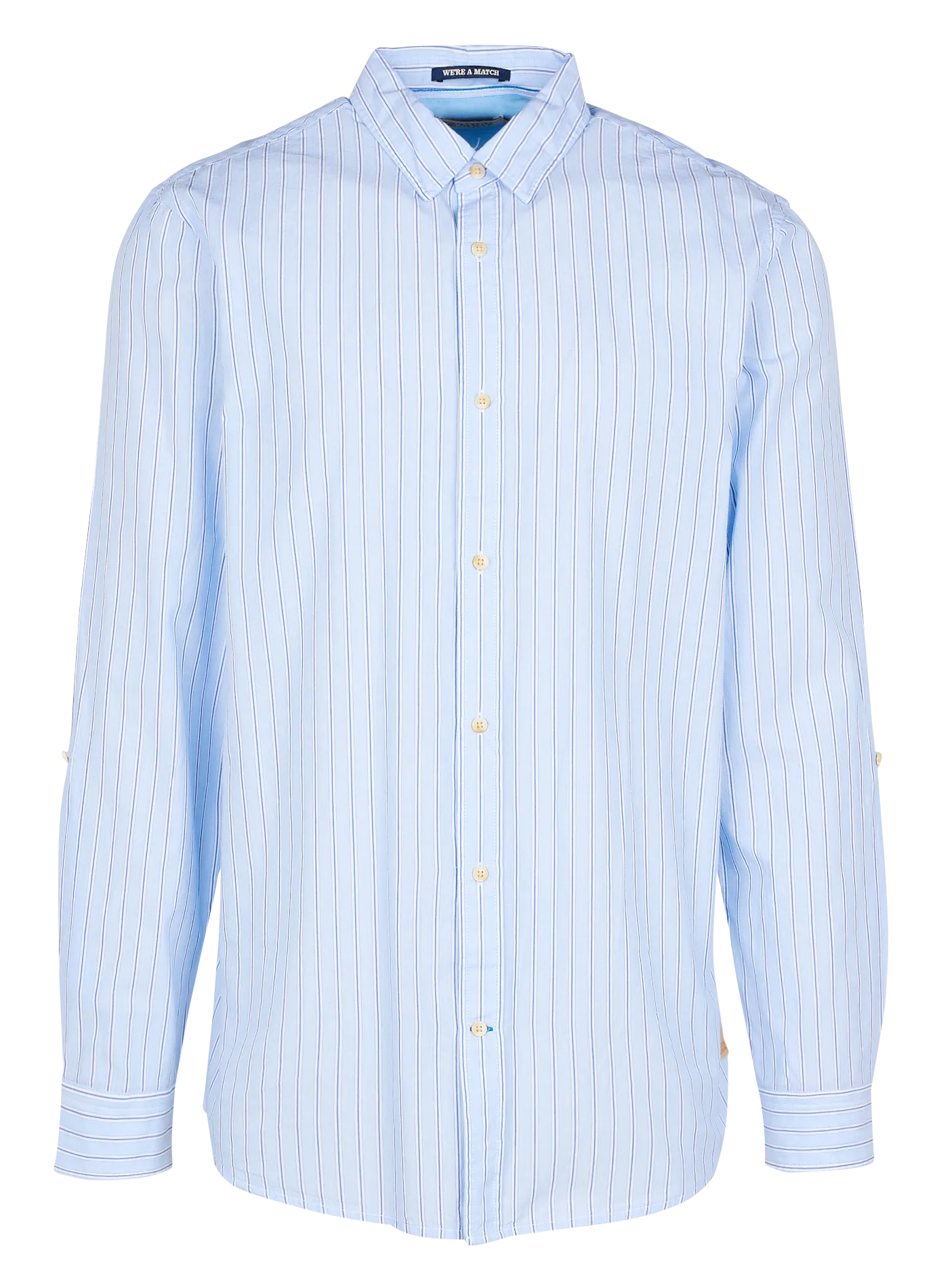 Chemise col classique regular-fit en coton bio Noir