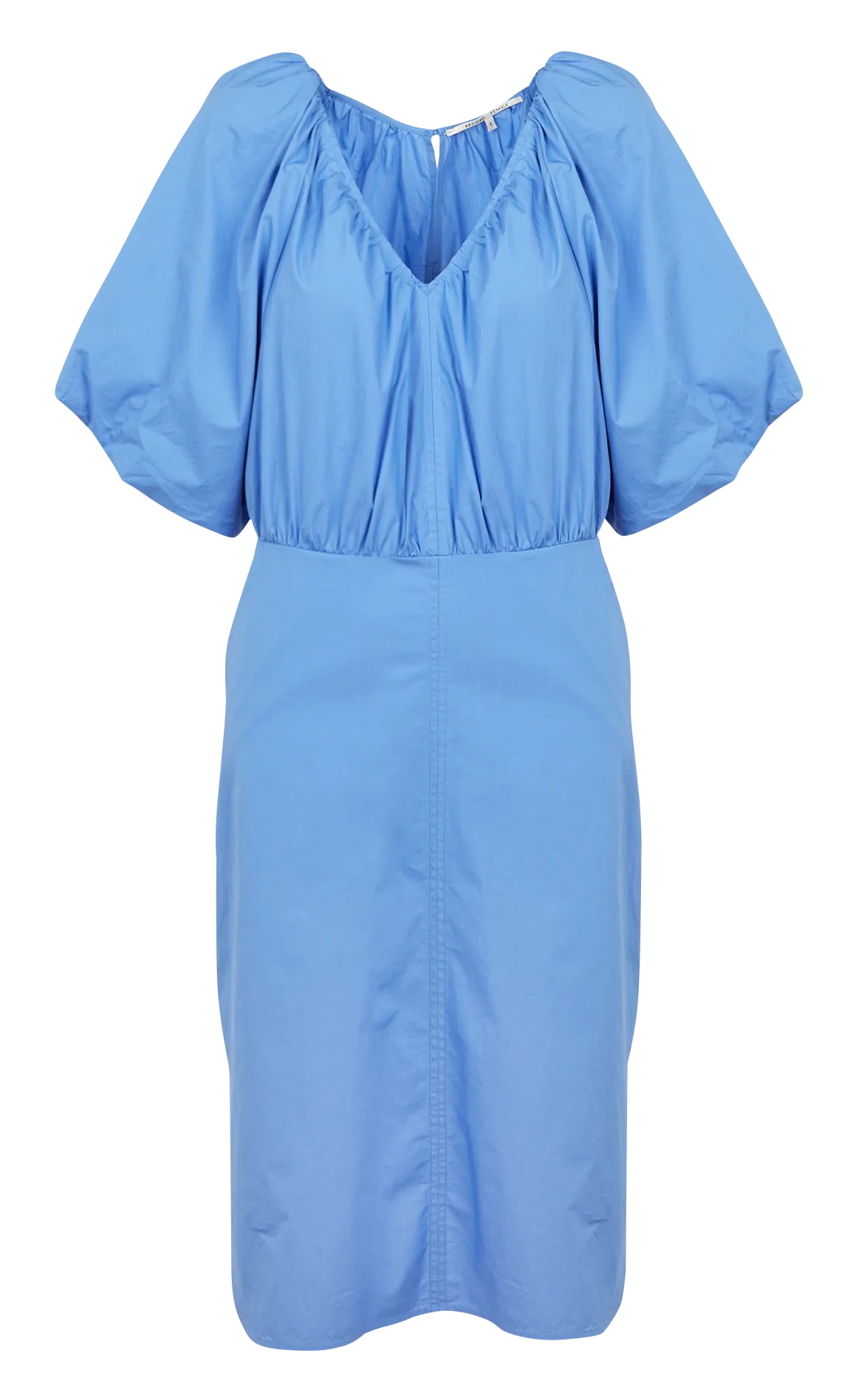 Robe midi en coton Bleu EPIFANIO DRESS