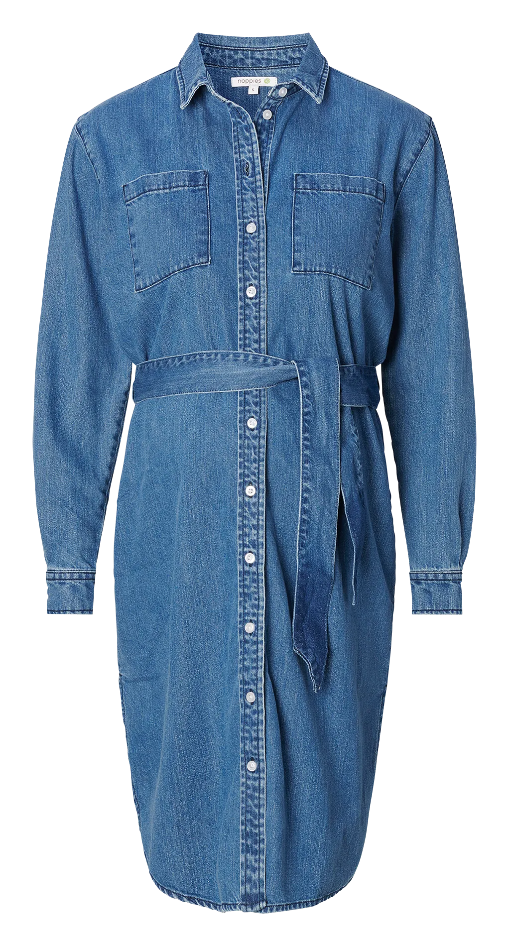 Robe d'allaitement en coton Bleu ATHENS