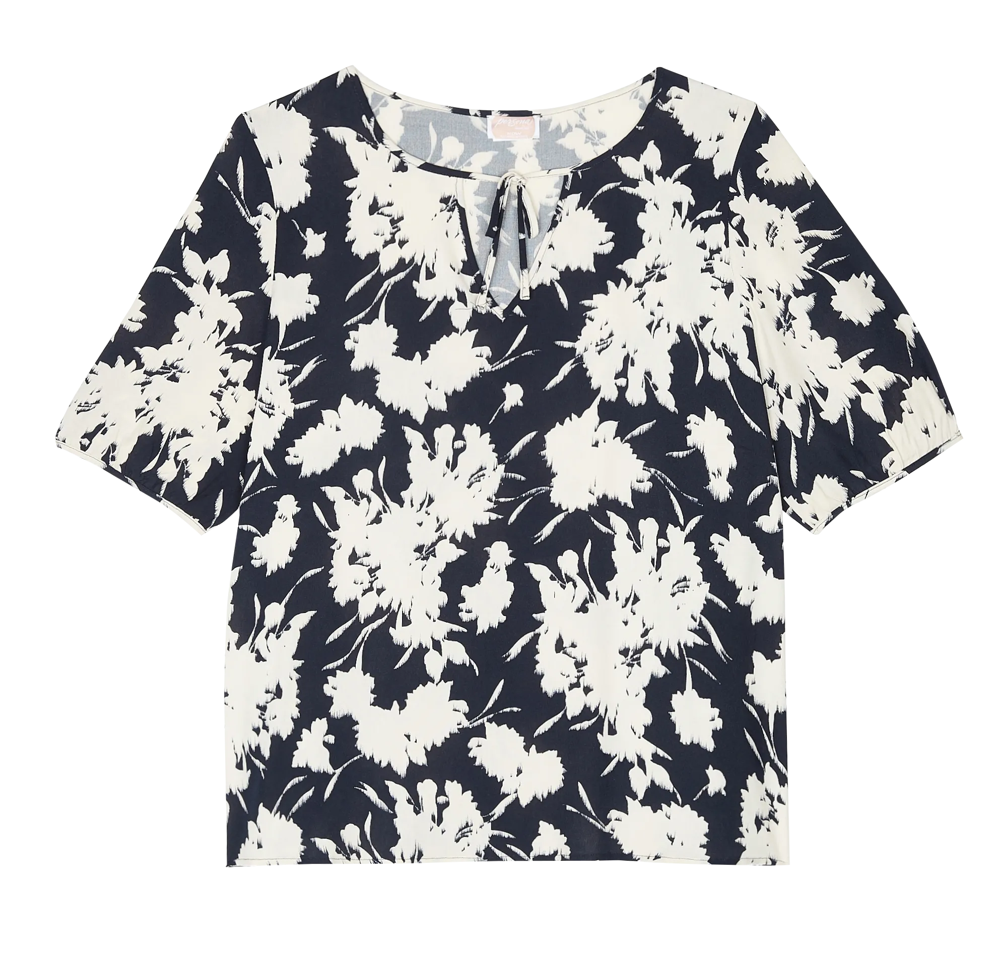 Top imprimé en viscose Bleu BILIA