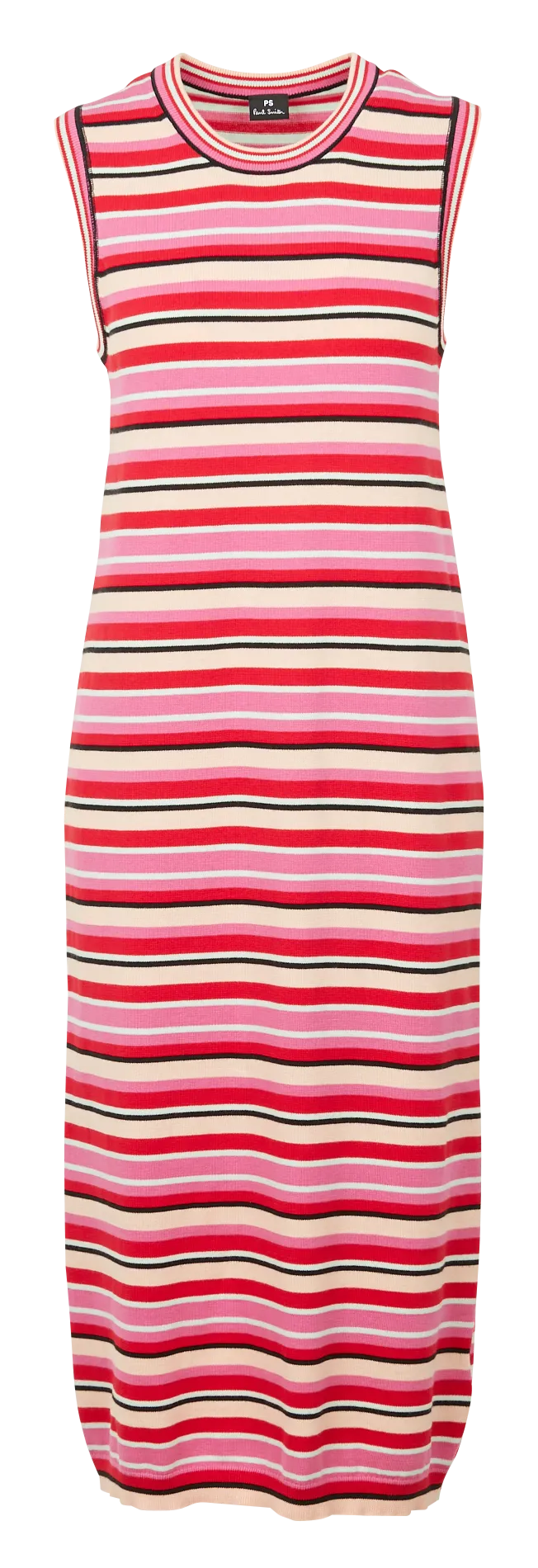 Robe pull col rond Rose