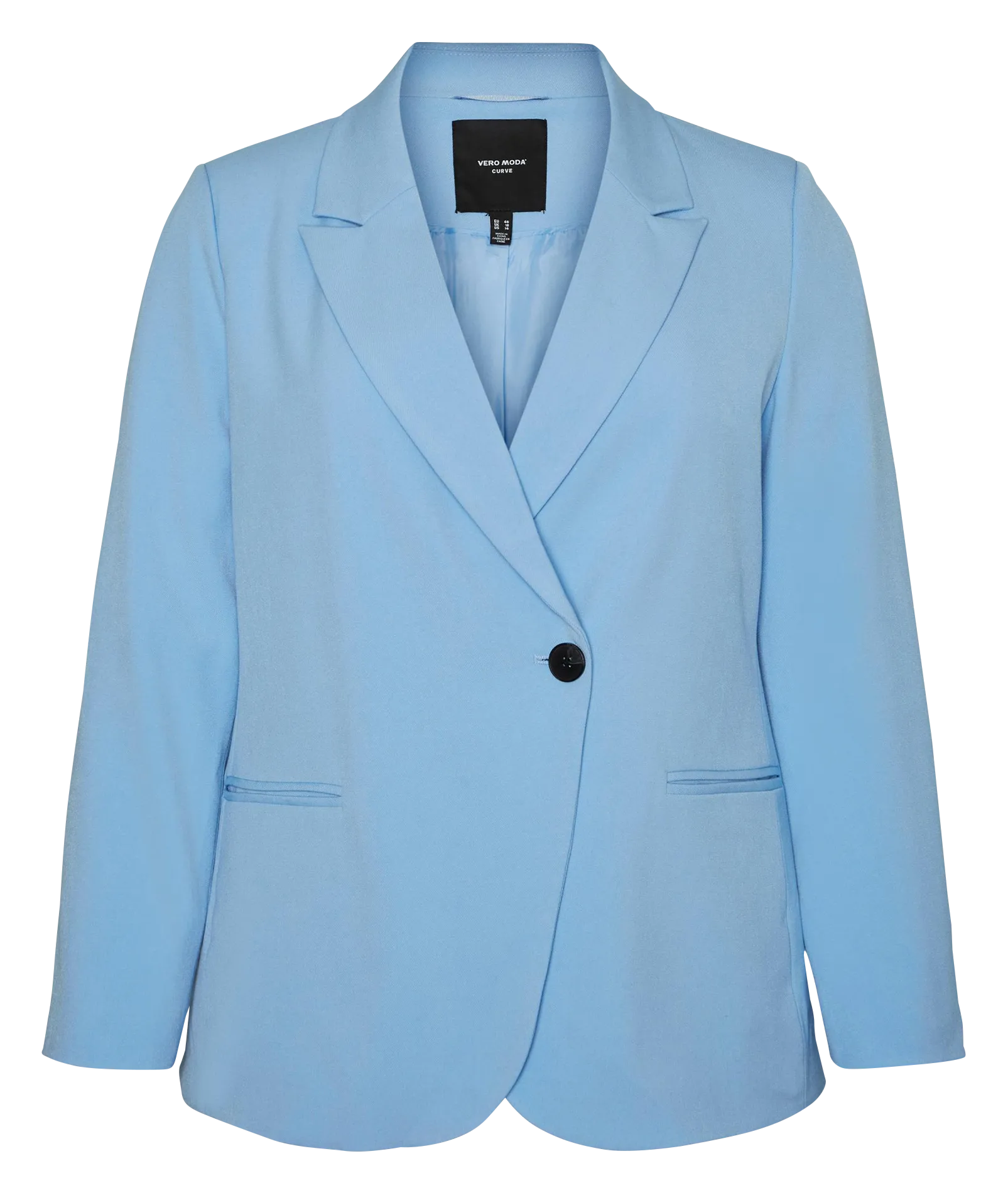 Veste de tailleur coupe slim Bleu