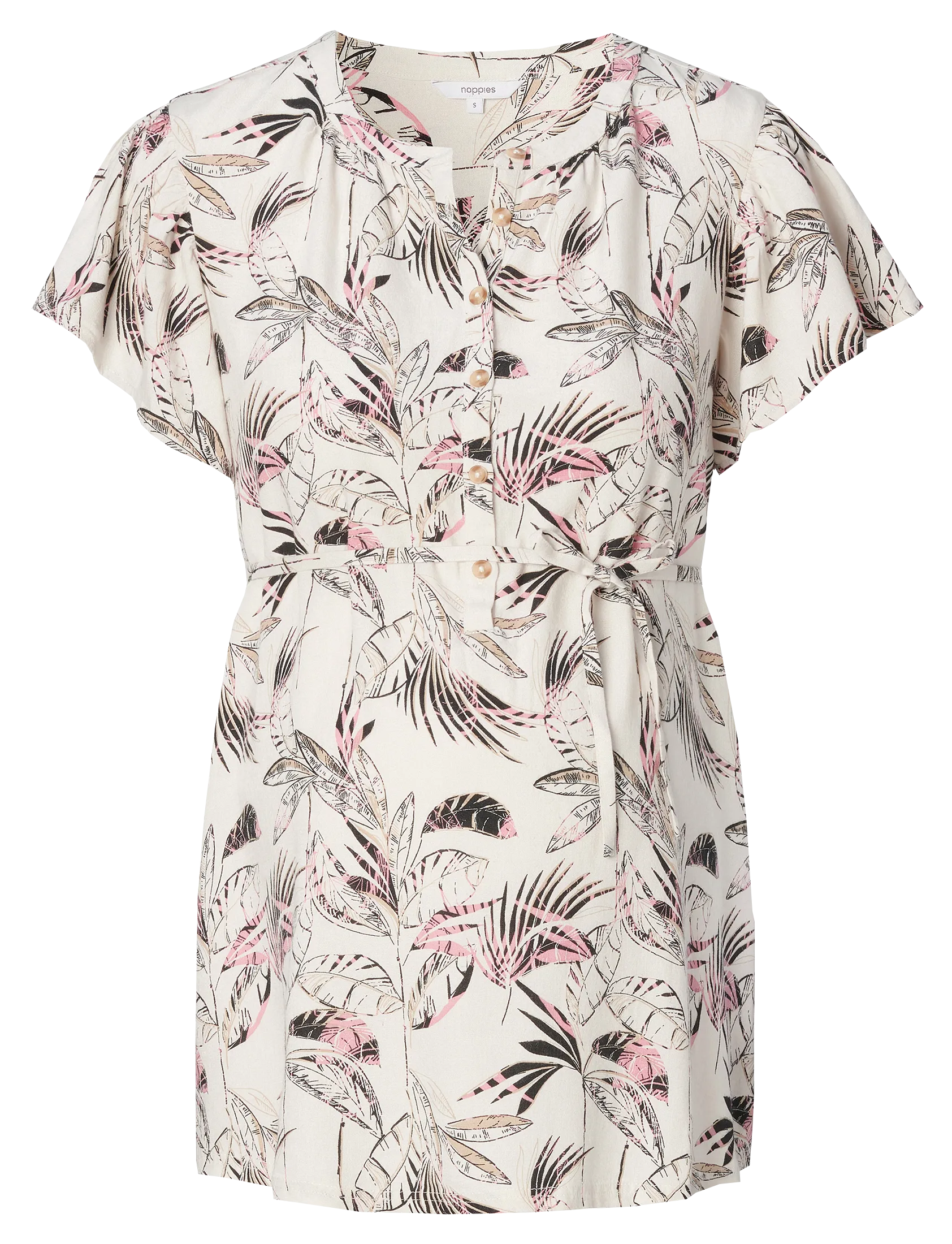 Chemisier de grossesse Beige COTIA