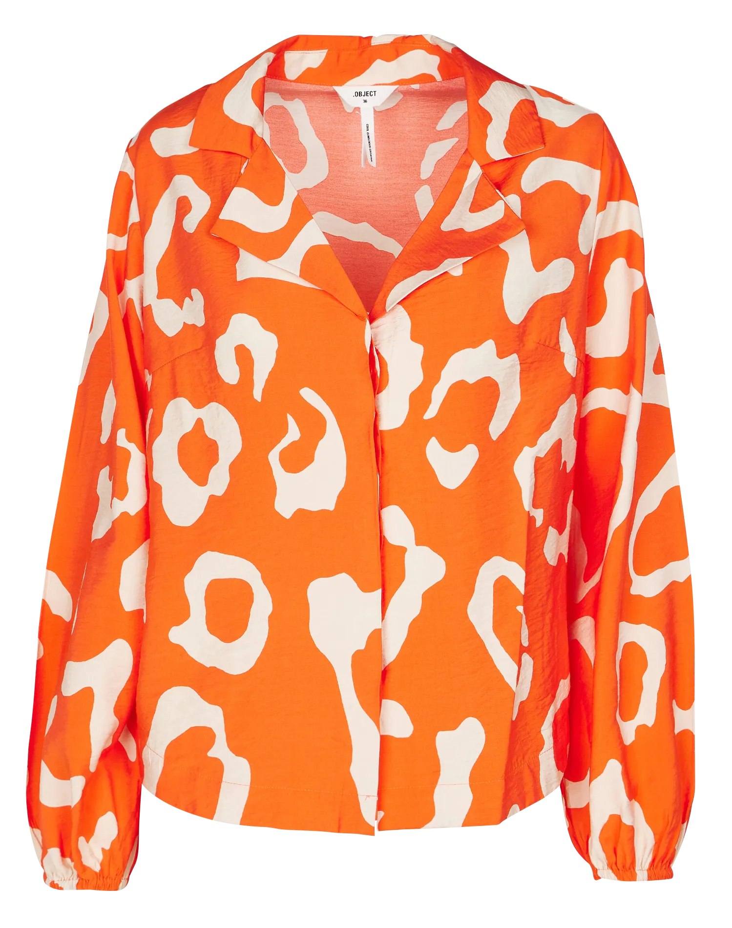 Chemise col V imprimée Multicolore JACIRA