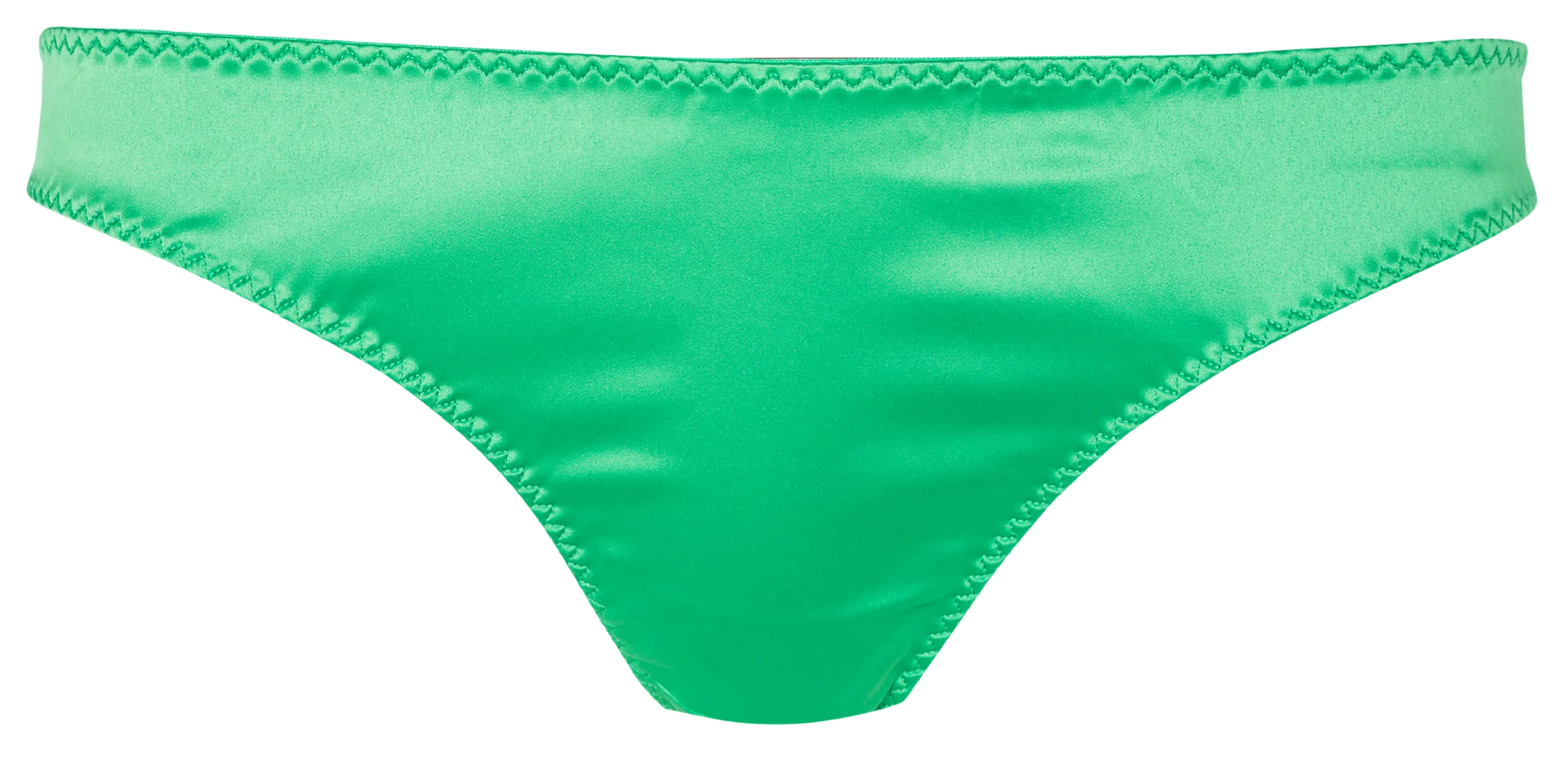 Tanga satiné Vert FIRECRACKER