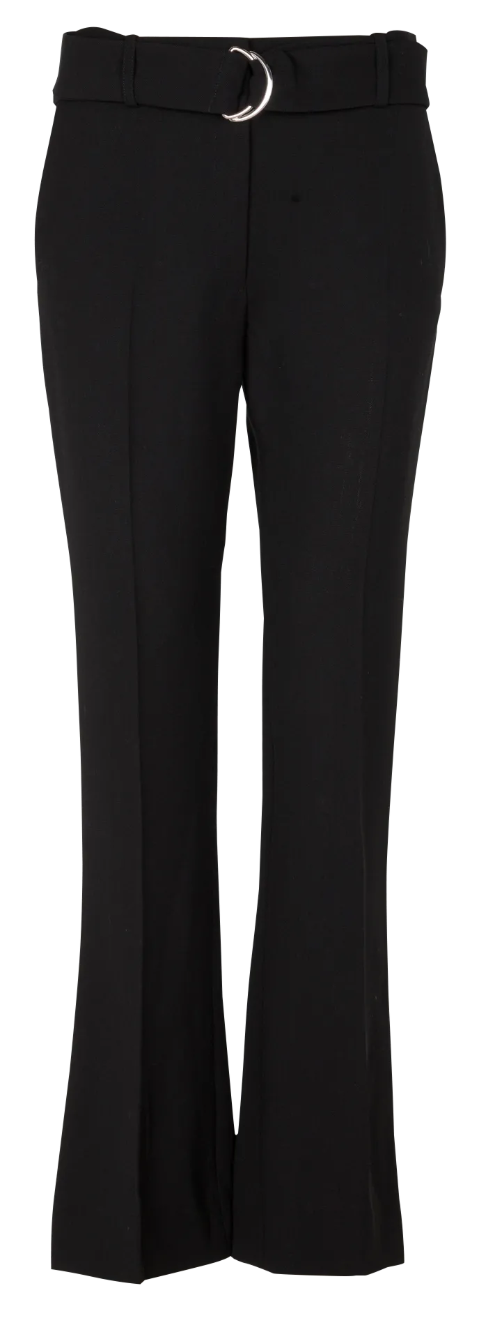 Pantalon droit en laine Noir ULMA