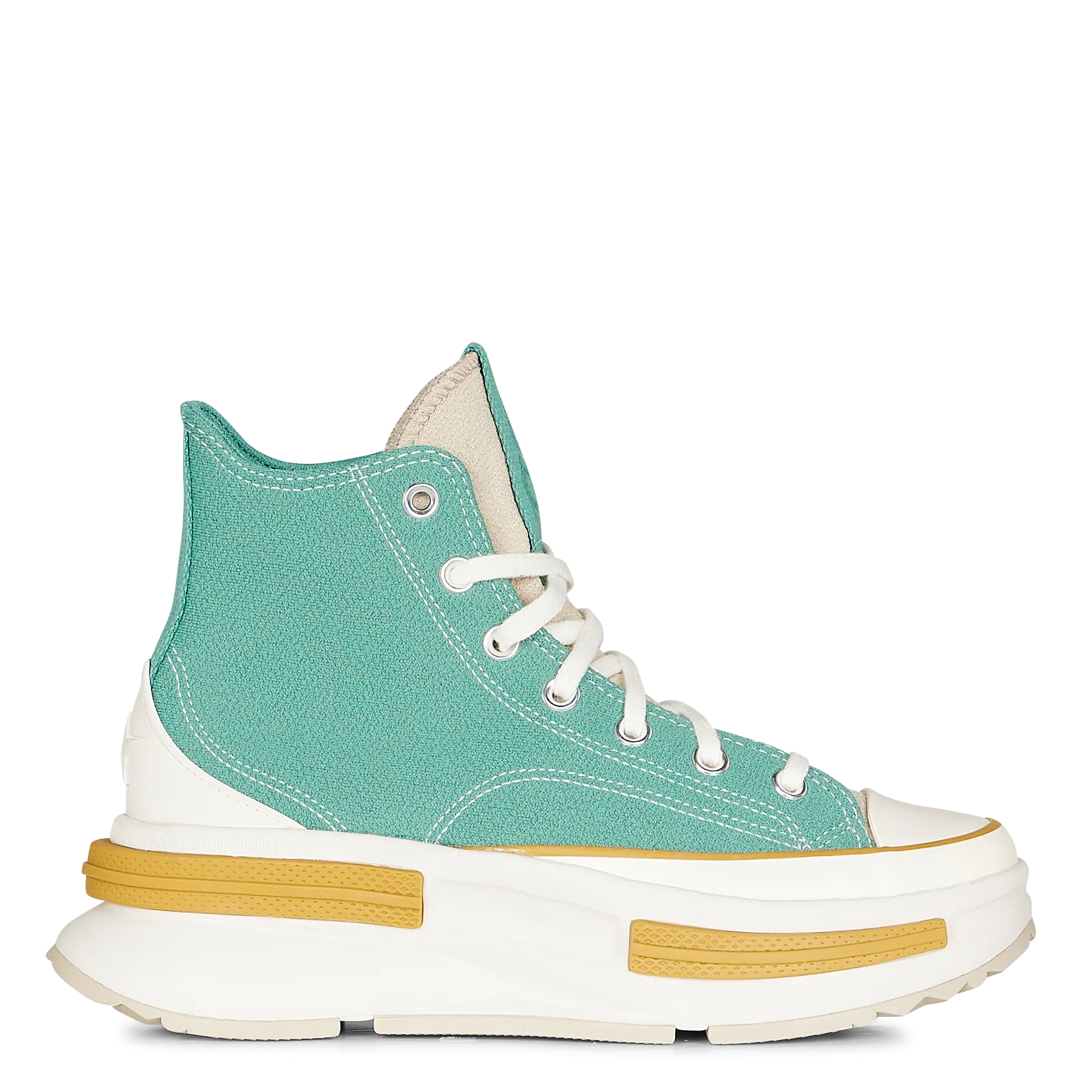 Baskets montantes à plateforme Vert RUN STAR LEGACY CX HI