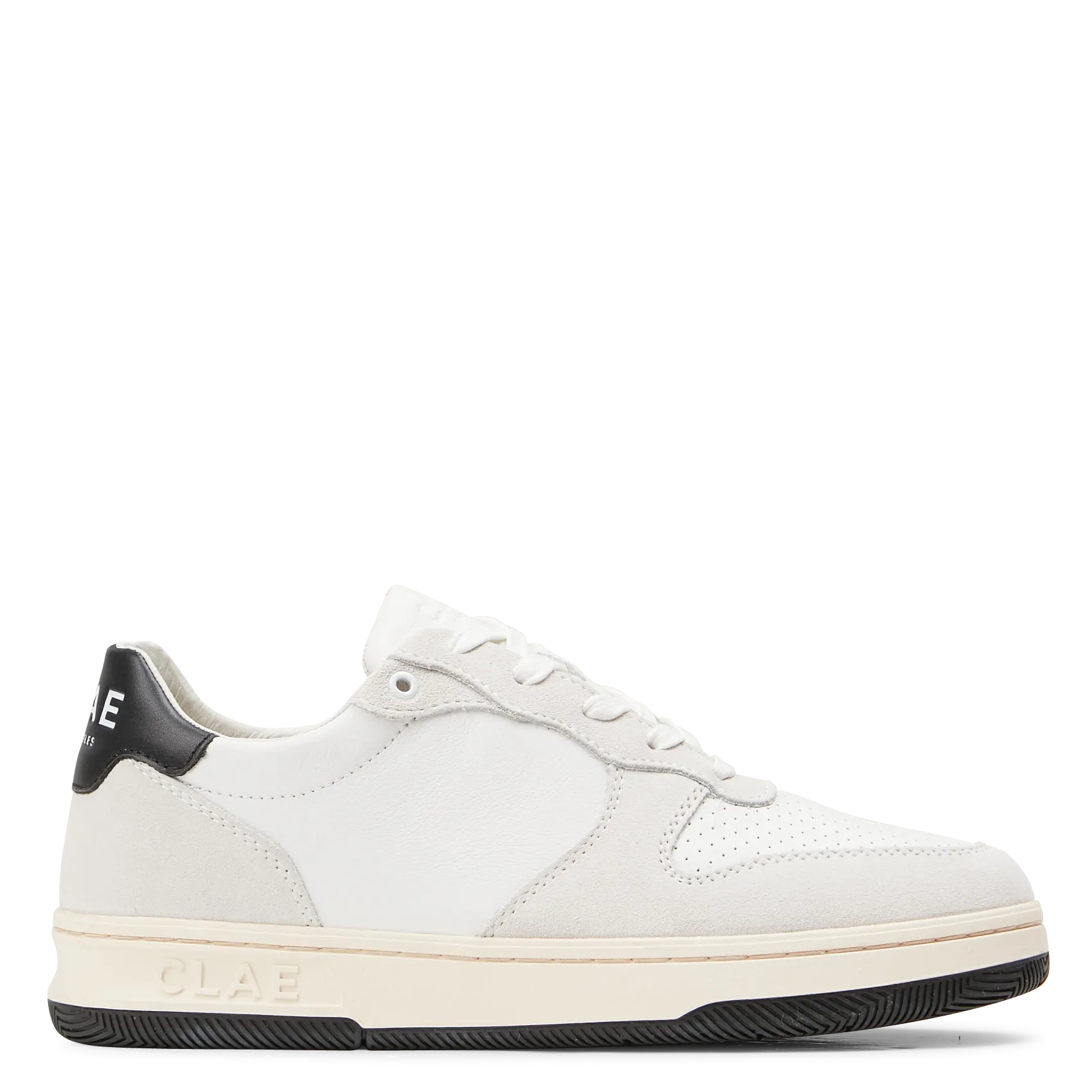 Baskets basses en cuir Blanc MALONE