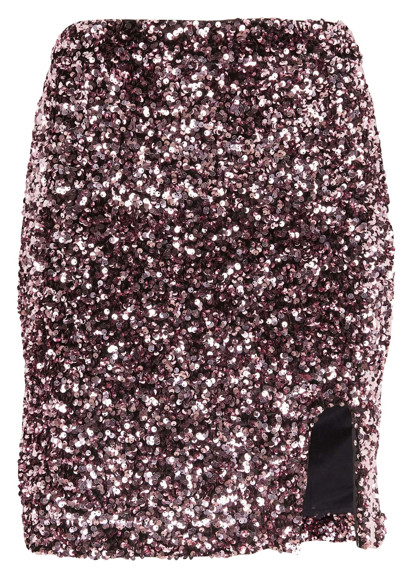 Jupe courte à sequins Rose GIGI