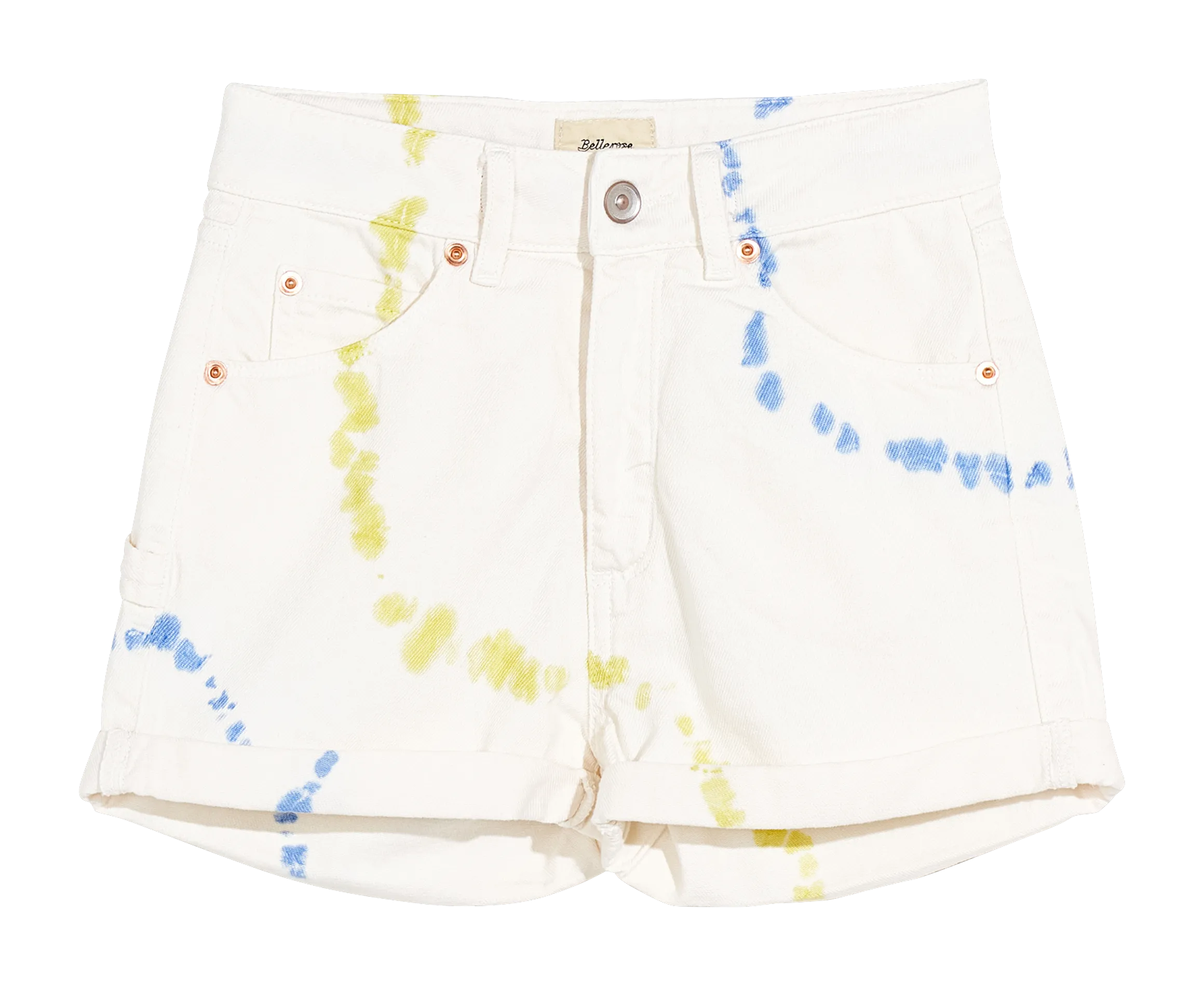 Short en coton Beige PETITE
