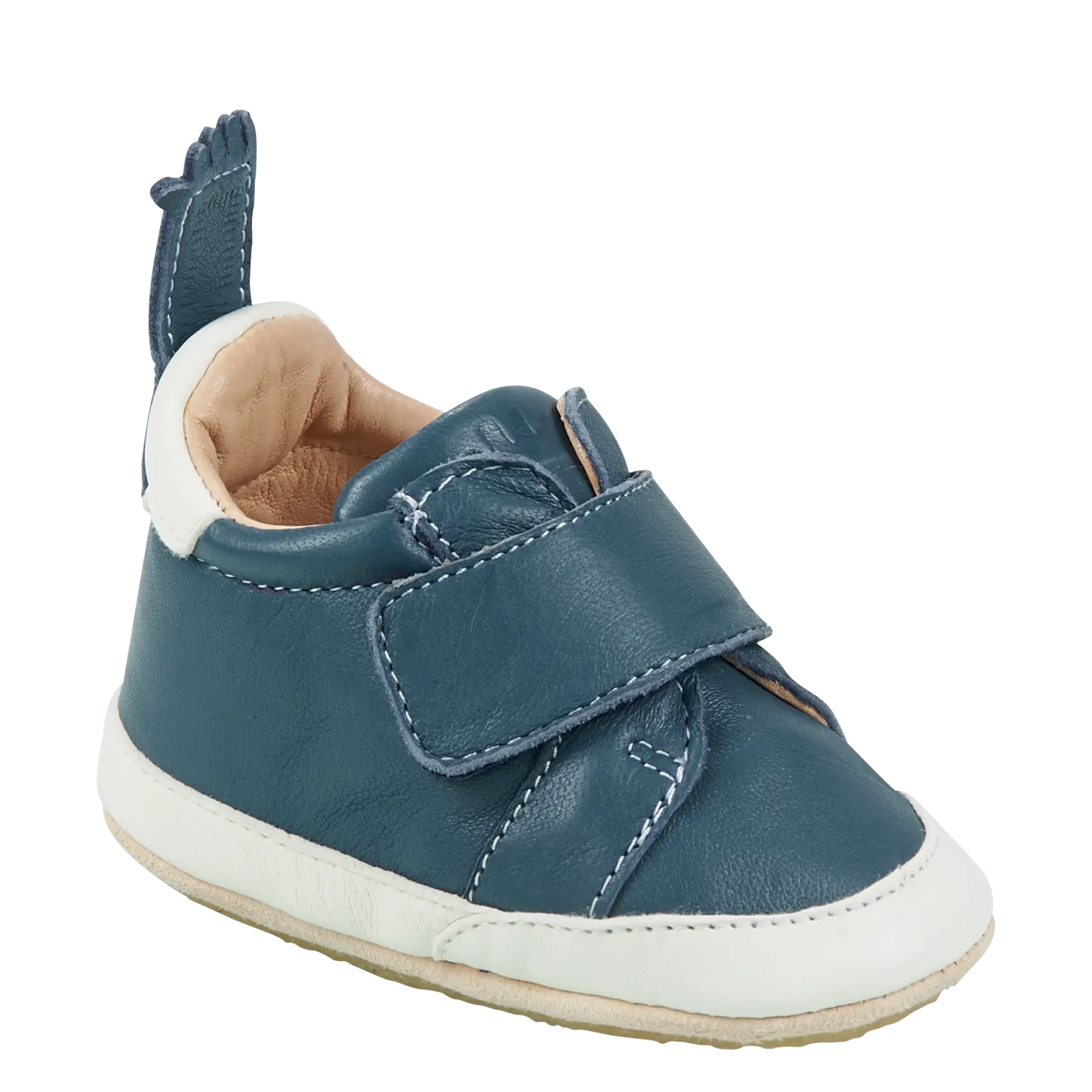 Chaussons en cuir Bleu MY BLUMOO