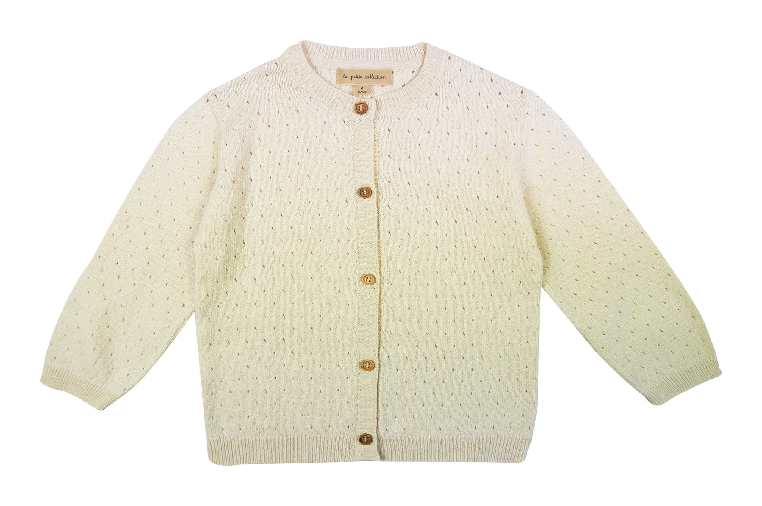 Gilet boutonné en coton Blanc