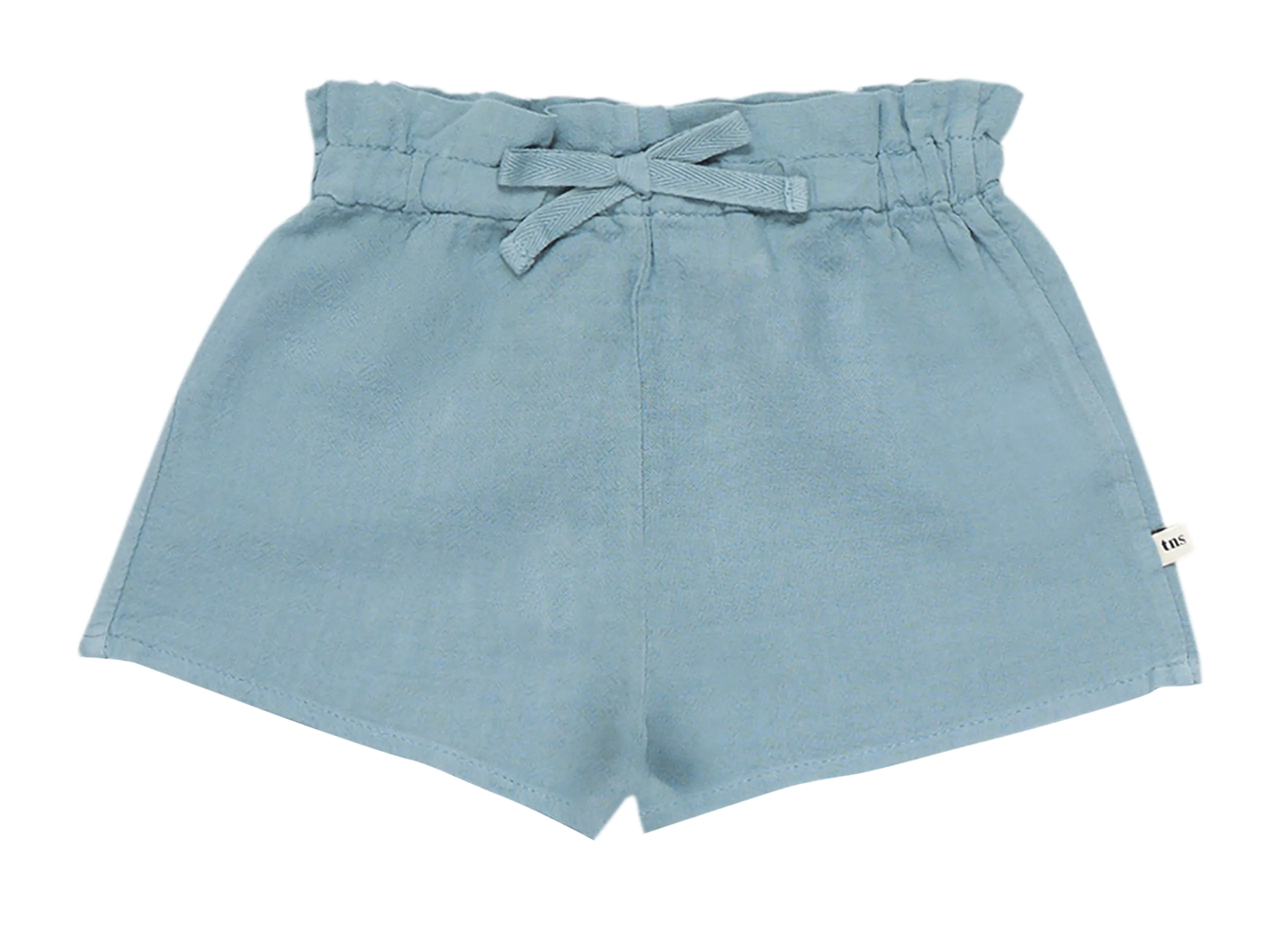 Short en coton bio Bleu OLIVIA