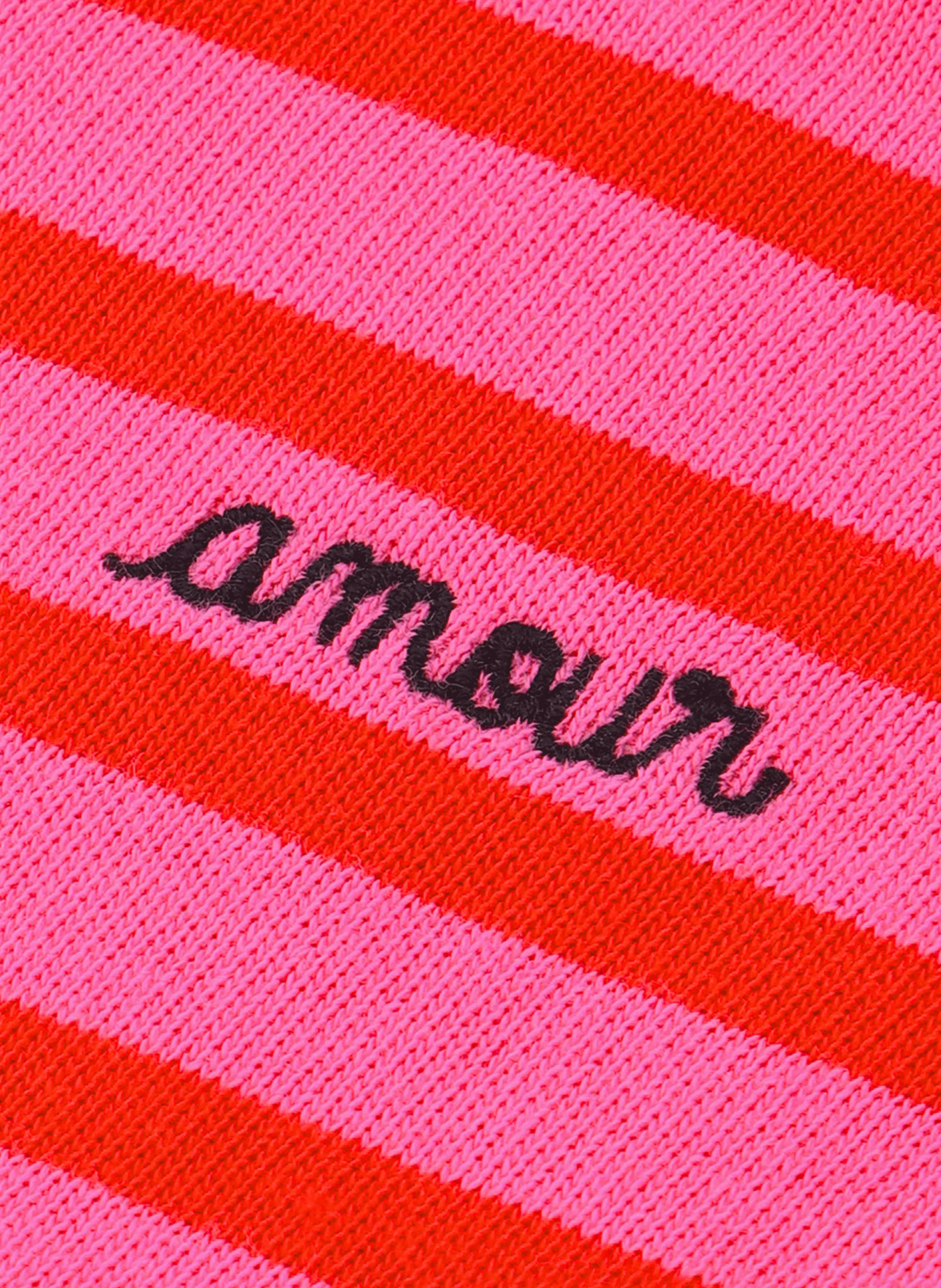 Body en coton biologique Rayé CALMETTE AMOUR