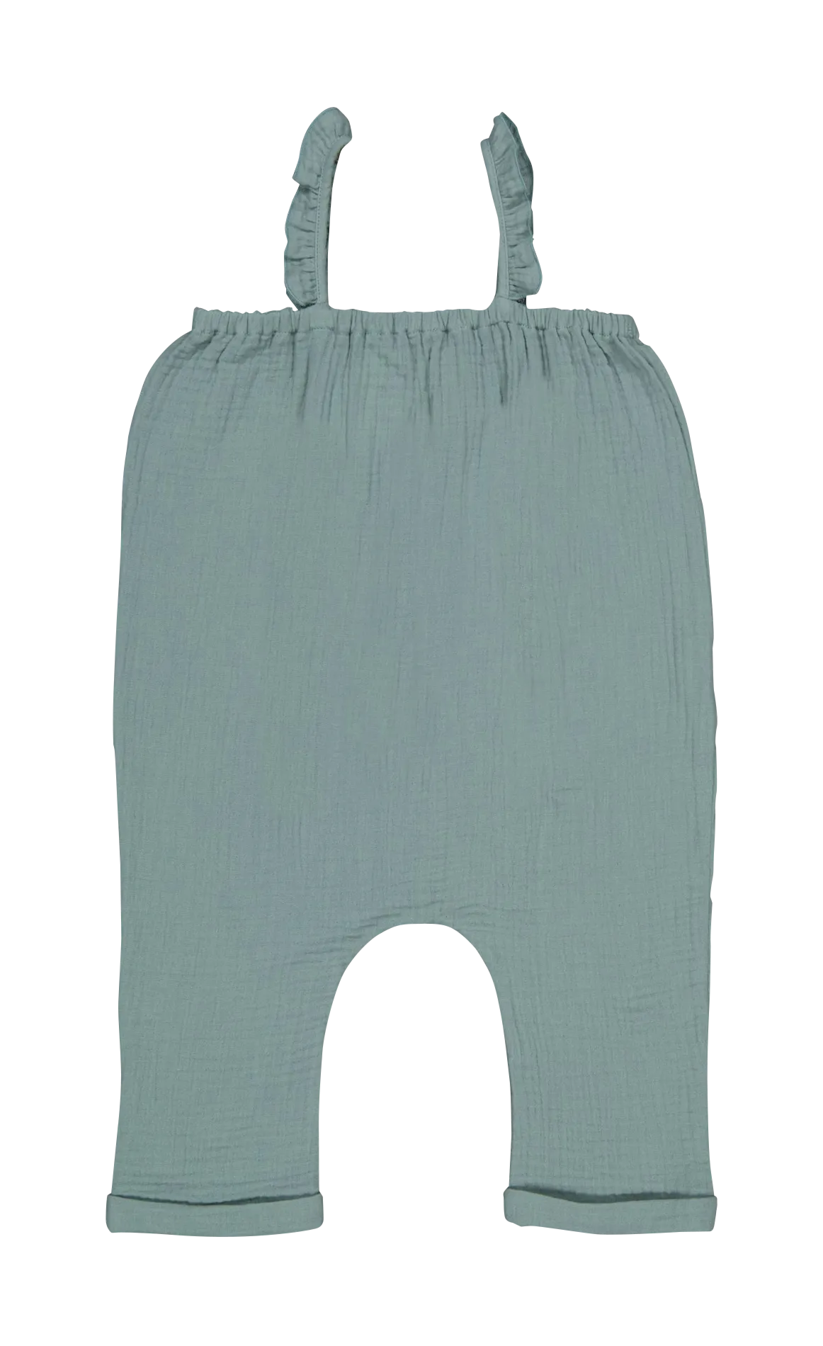 Combinaison en gaze de coton Bleu MORGANE