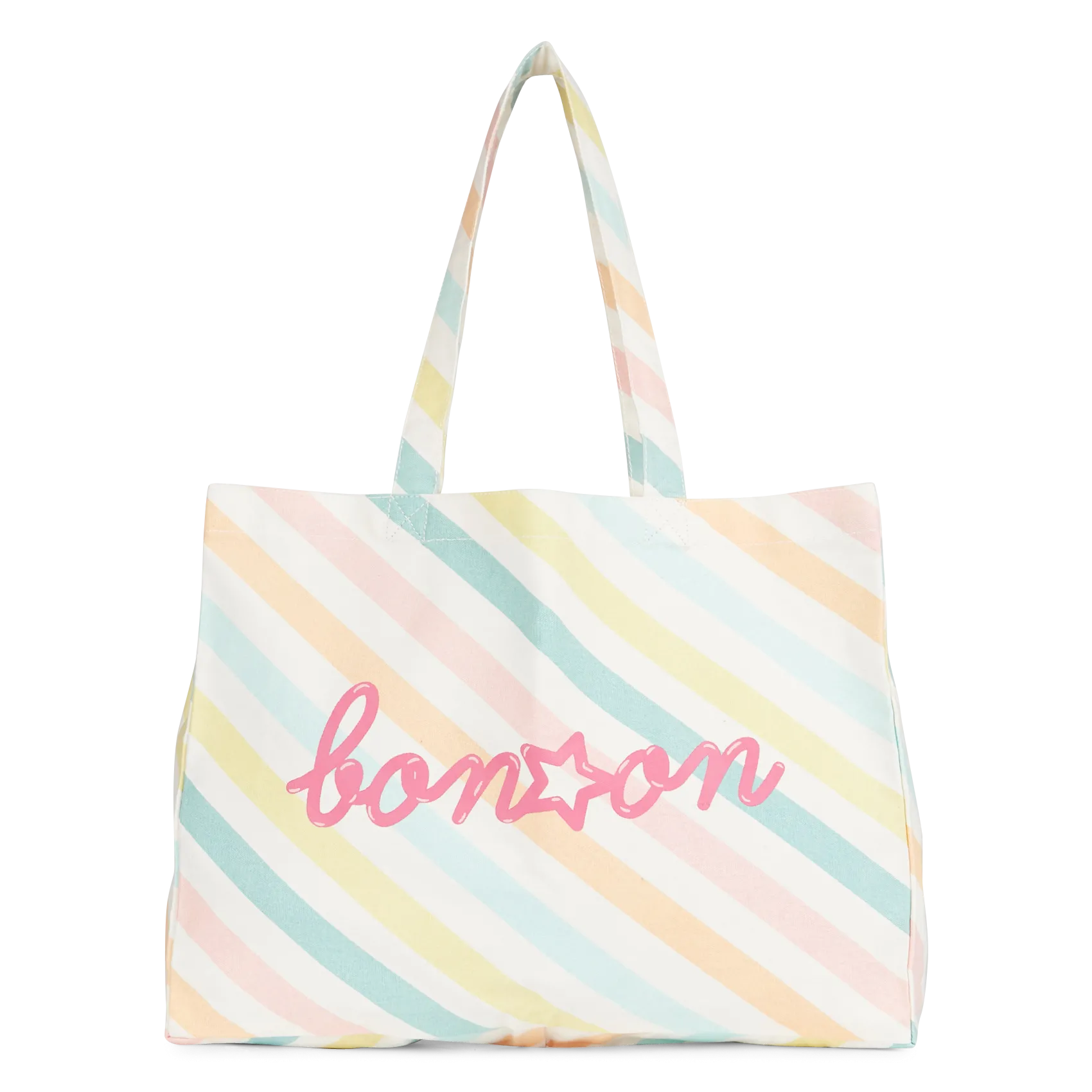 Mini cabas en coton Vert