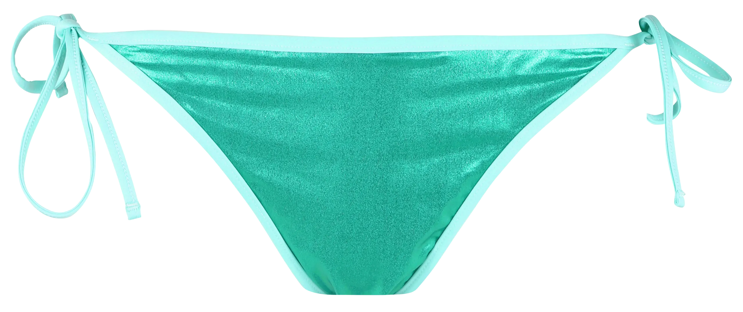 Bas de bikini métallique Vert RICHIE