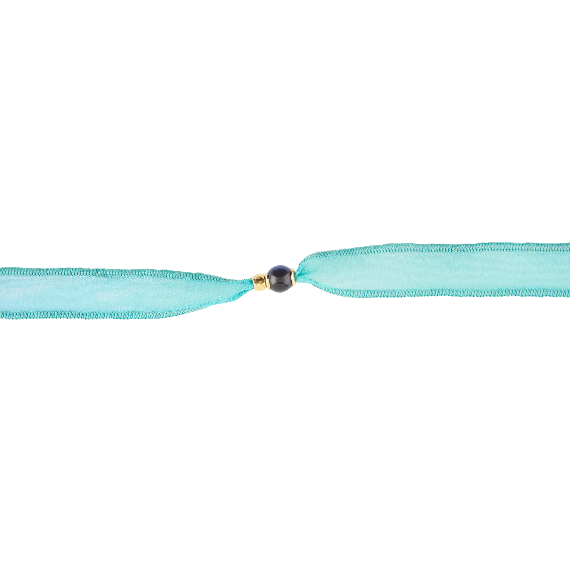 Bracelet ruban Bleu MOOREA