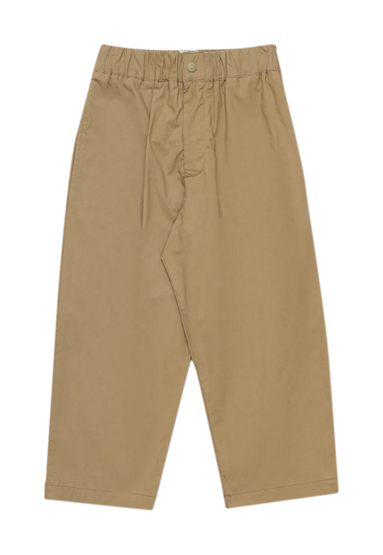 Pantalon droit en coton biologique Kaki ROMEO