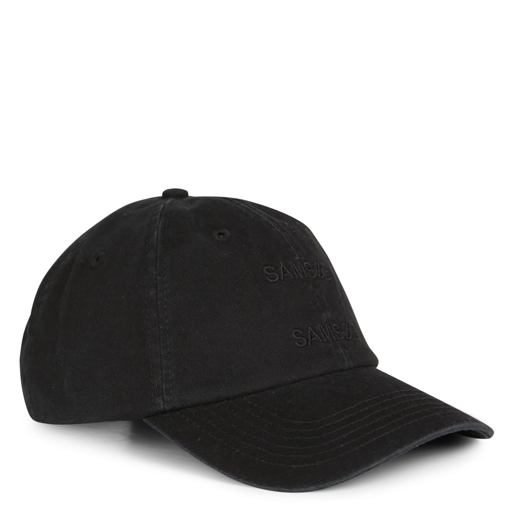 Casquette en coton organique Noir