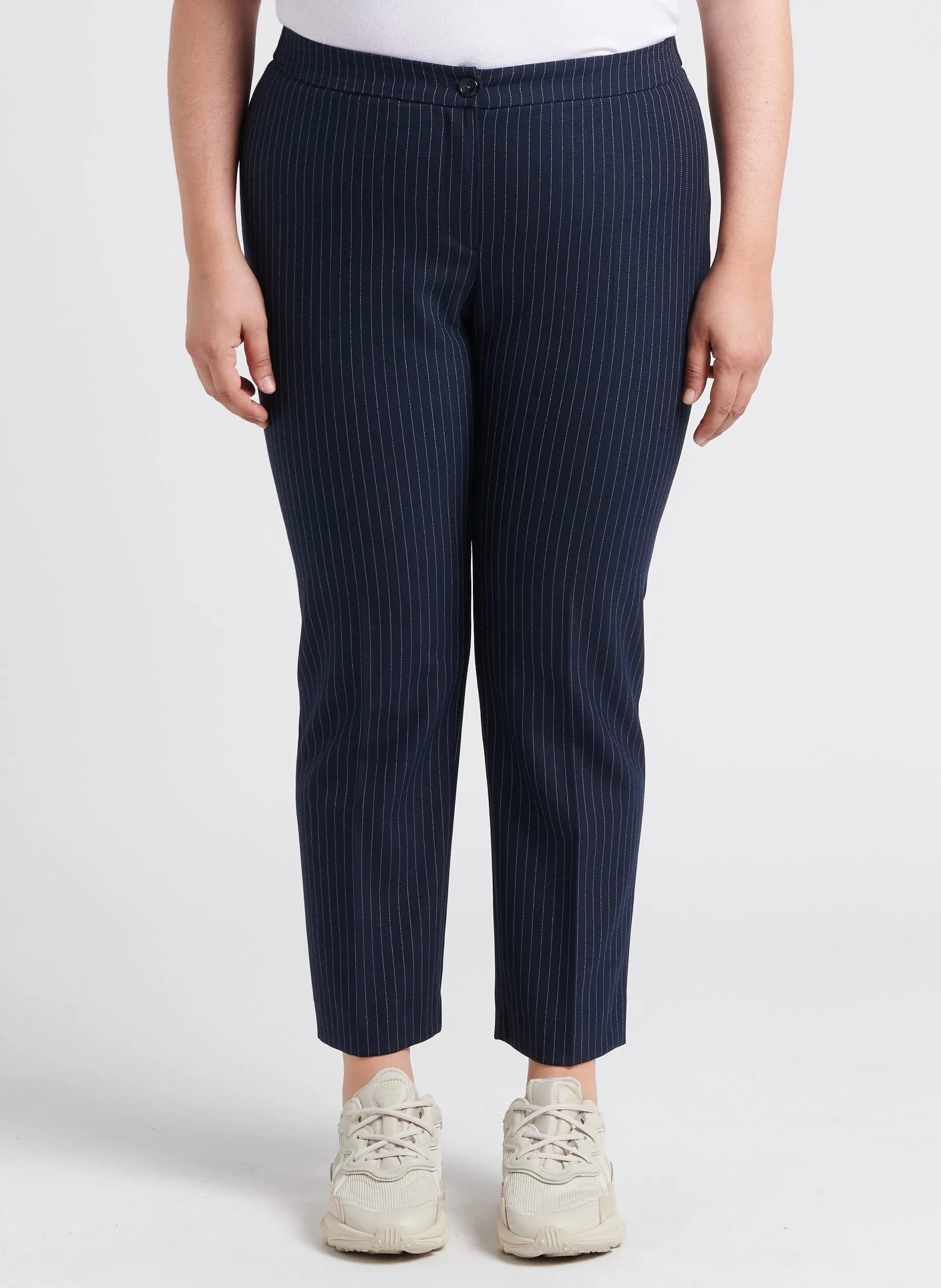 Pantalon droit à motif Bleu RADAR