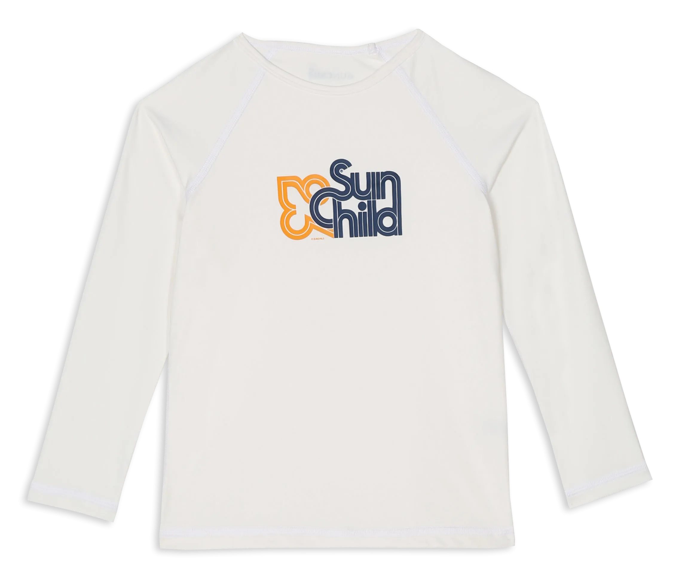 Tee-shirt col rond imprimé Beige SACO SUN