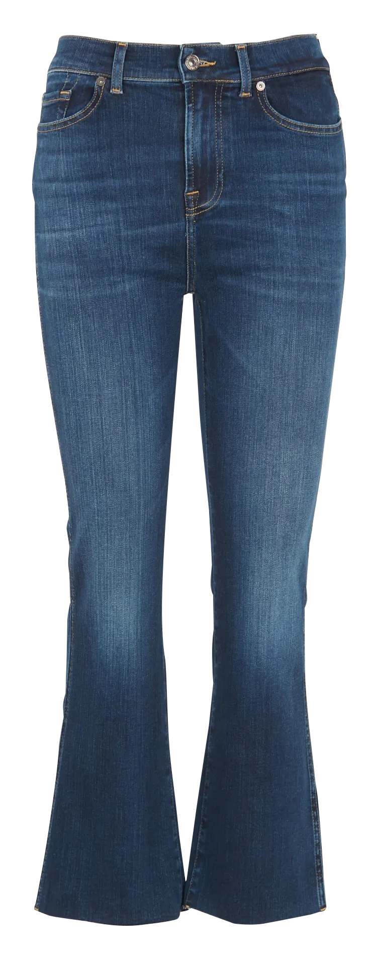 Jean droit en coton mélangé Bleu ILLUSION OPULENT